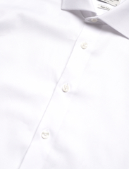 Bruun & Stengade - BS Miles Slim Fit Shirt - basic skjortor - white - 3