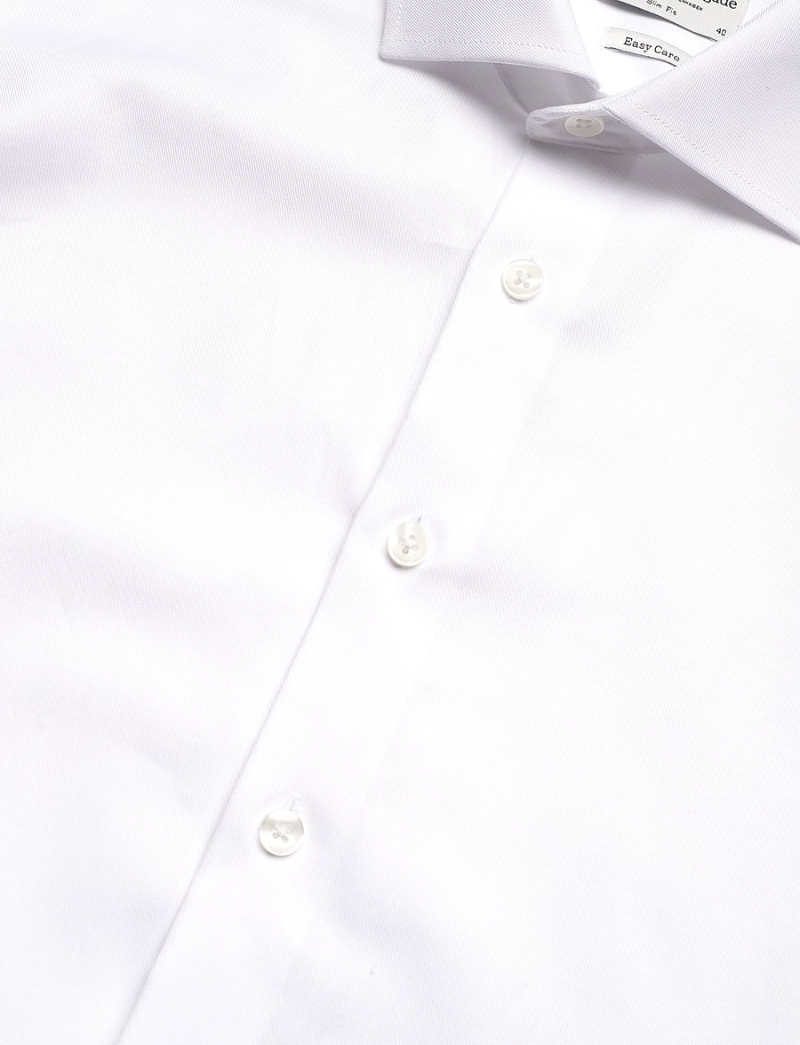 Bruun & Stengade - BS Miles Slim Fit Shirt - formelle hemden - white - 3
