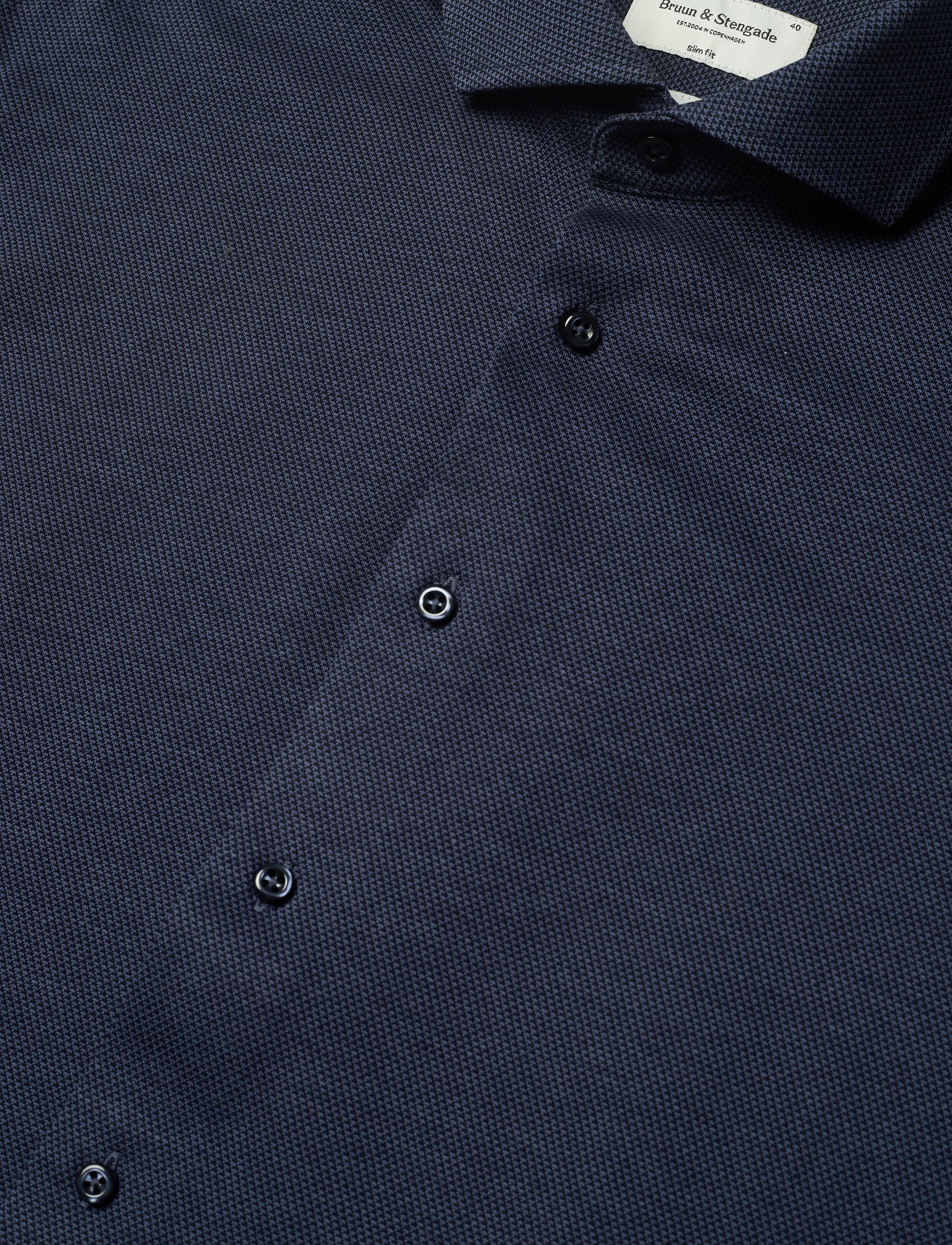 Bruun & Stengade - BS Geraint, Slim Fit - blue - 3