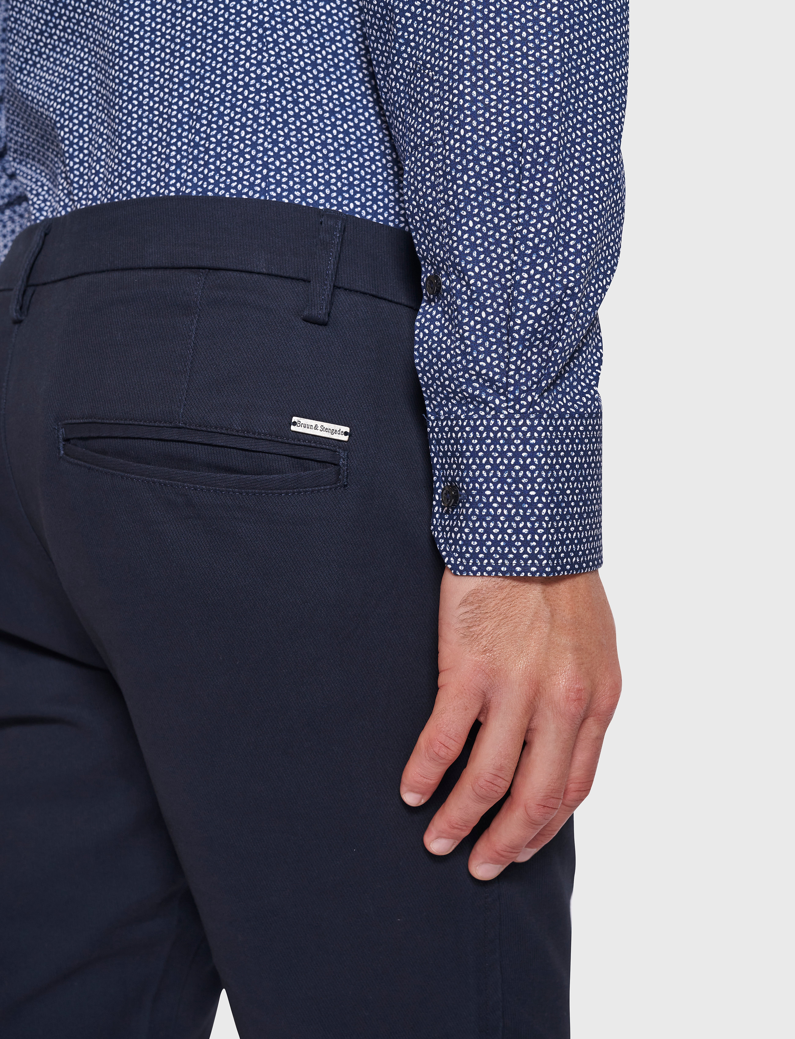 Bruun & Stengade - BS Andrew, Slim Fit - navy - 5