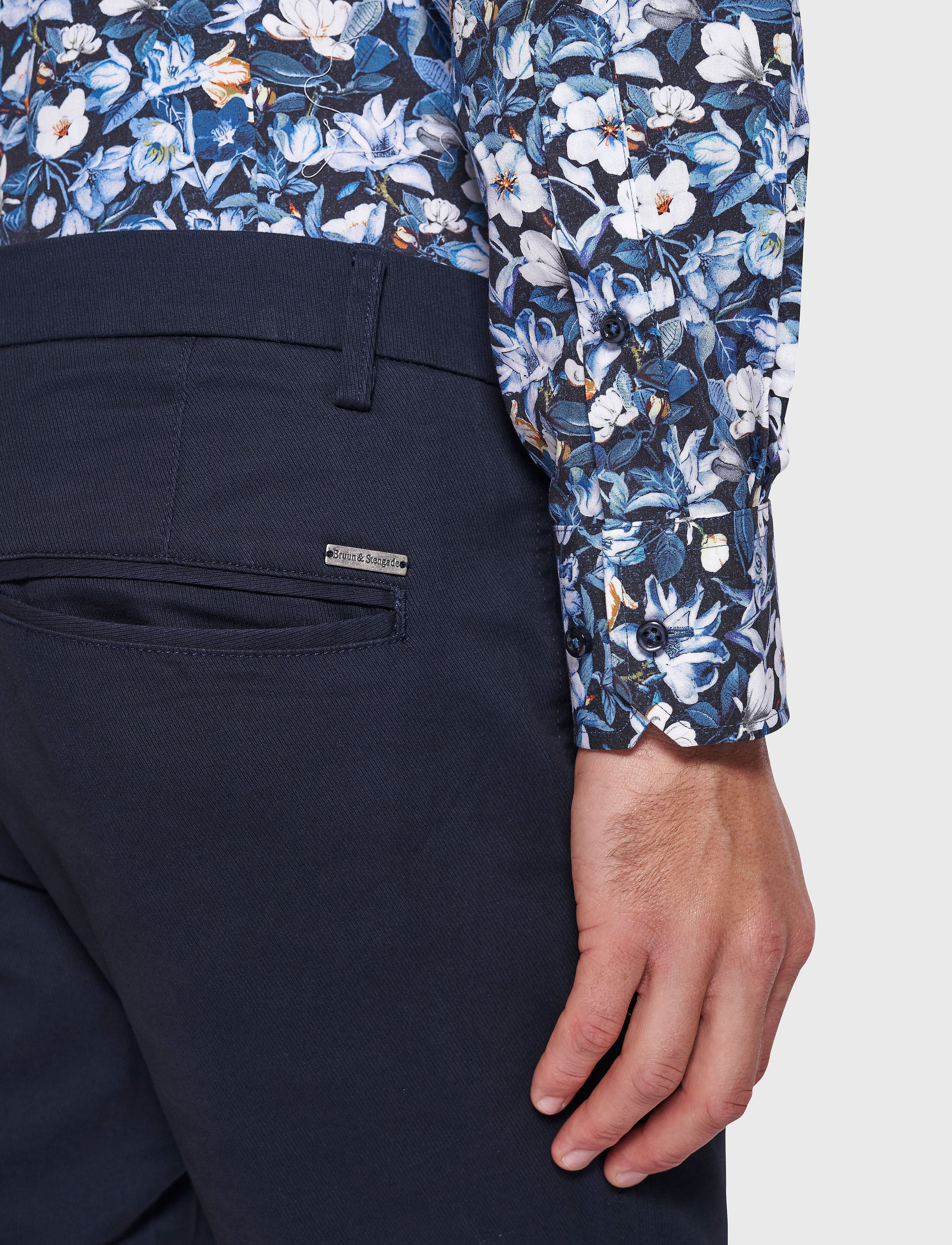 Bruun & Stengade - BS Hakim, Modern Fit - blue - 5