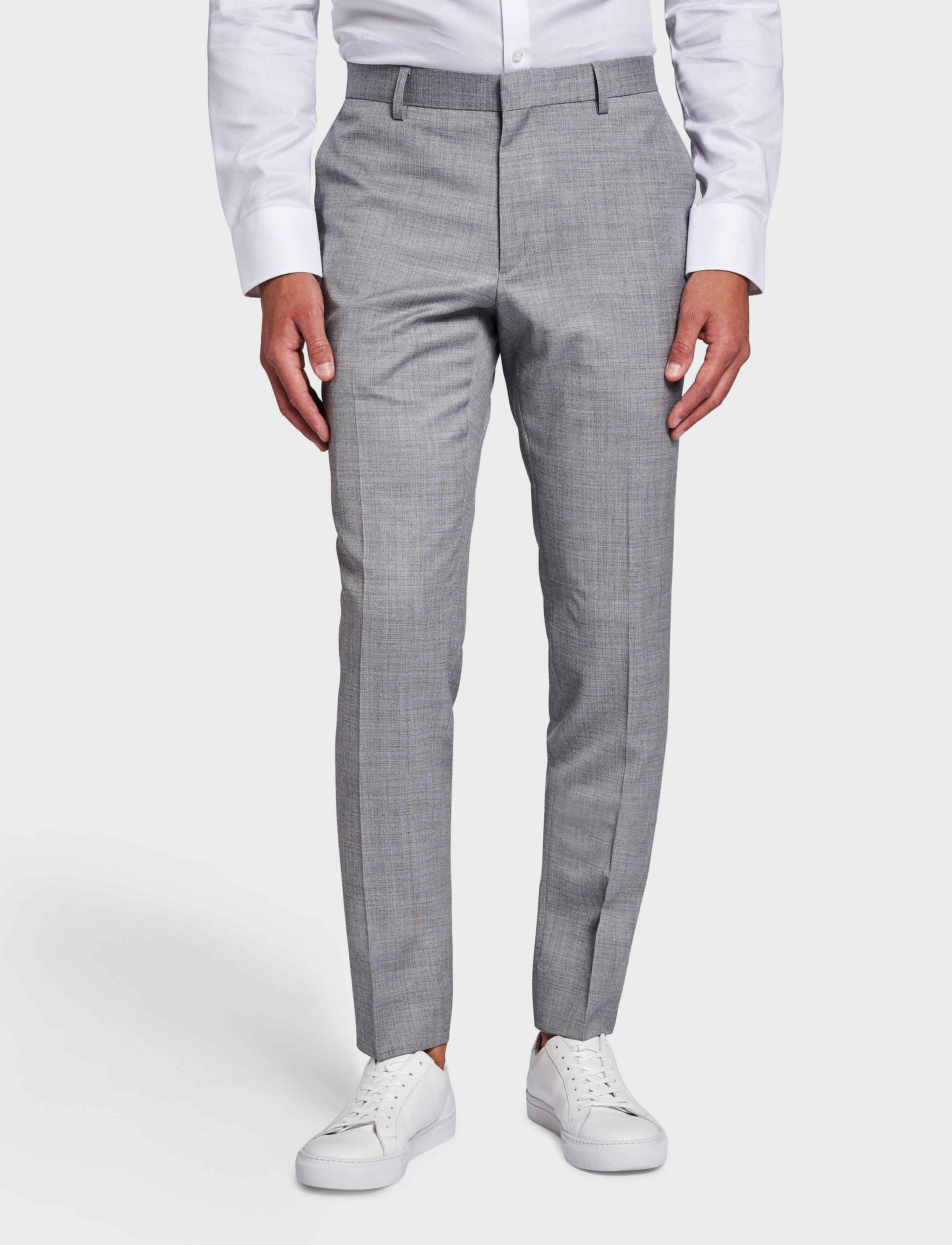Bruun & Stengade - BS Bugey Slim, Suit Pants - grey - 3
