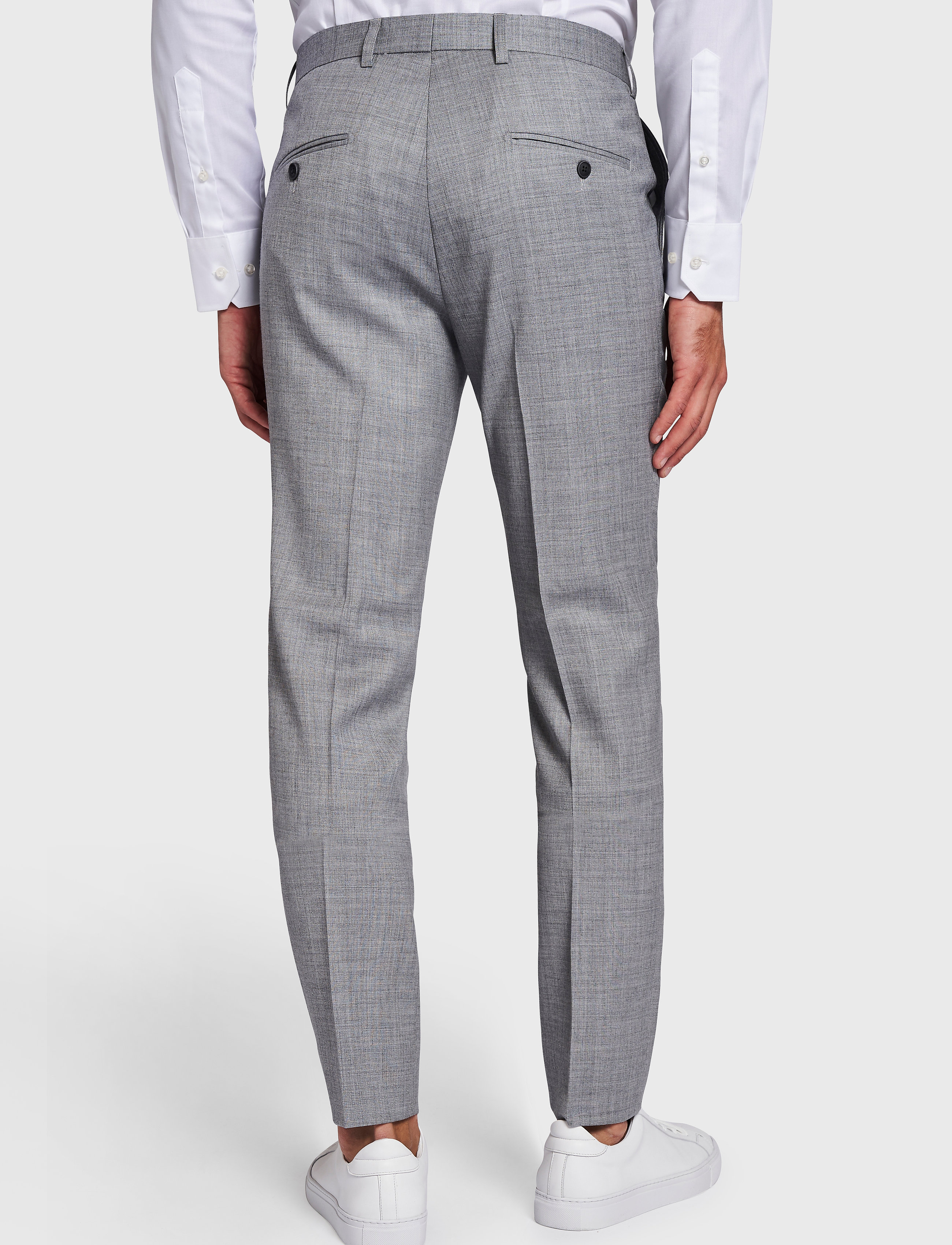 Bruun & Stengade - BS Bugey Slim, Suit Pants - grey - 4