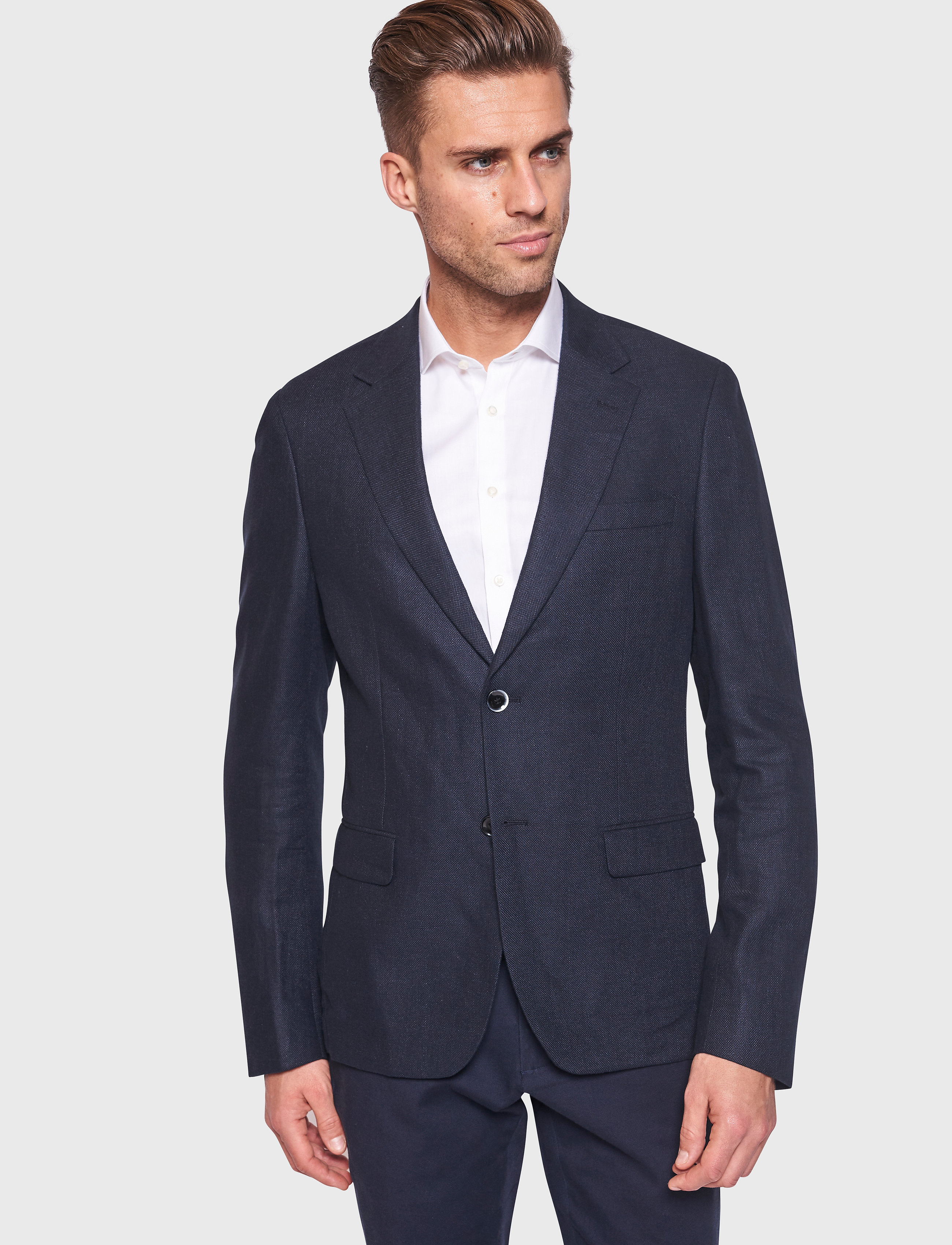 Bruun & Stengade - BS Naples, Slim - navy - 3