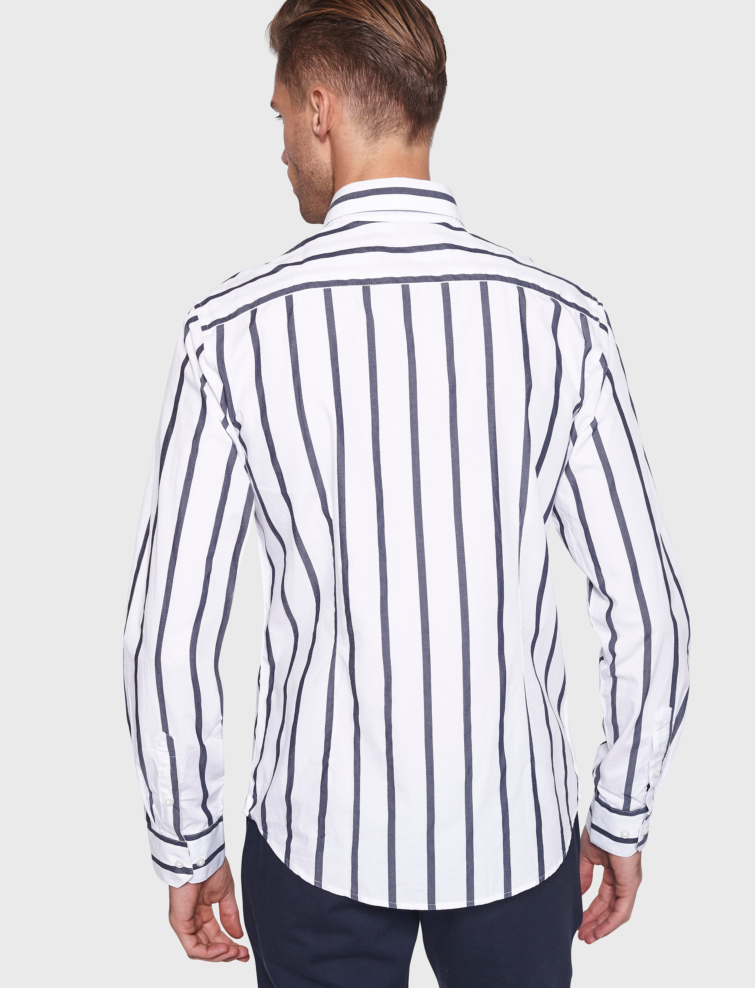 Bruun & Stengade - BS Sukumo, Slim Fit - white - 4