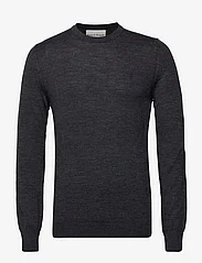 Bruun & Stengade - BS Jupiter regular fit knitwear - basic knitwear - grey - 0