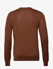 Bruun & Stengade - BS Jupiter regular fit knitwear - megzti laisvalaikio drabužiai - tobacco - 1