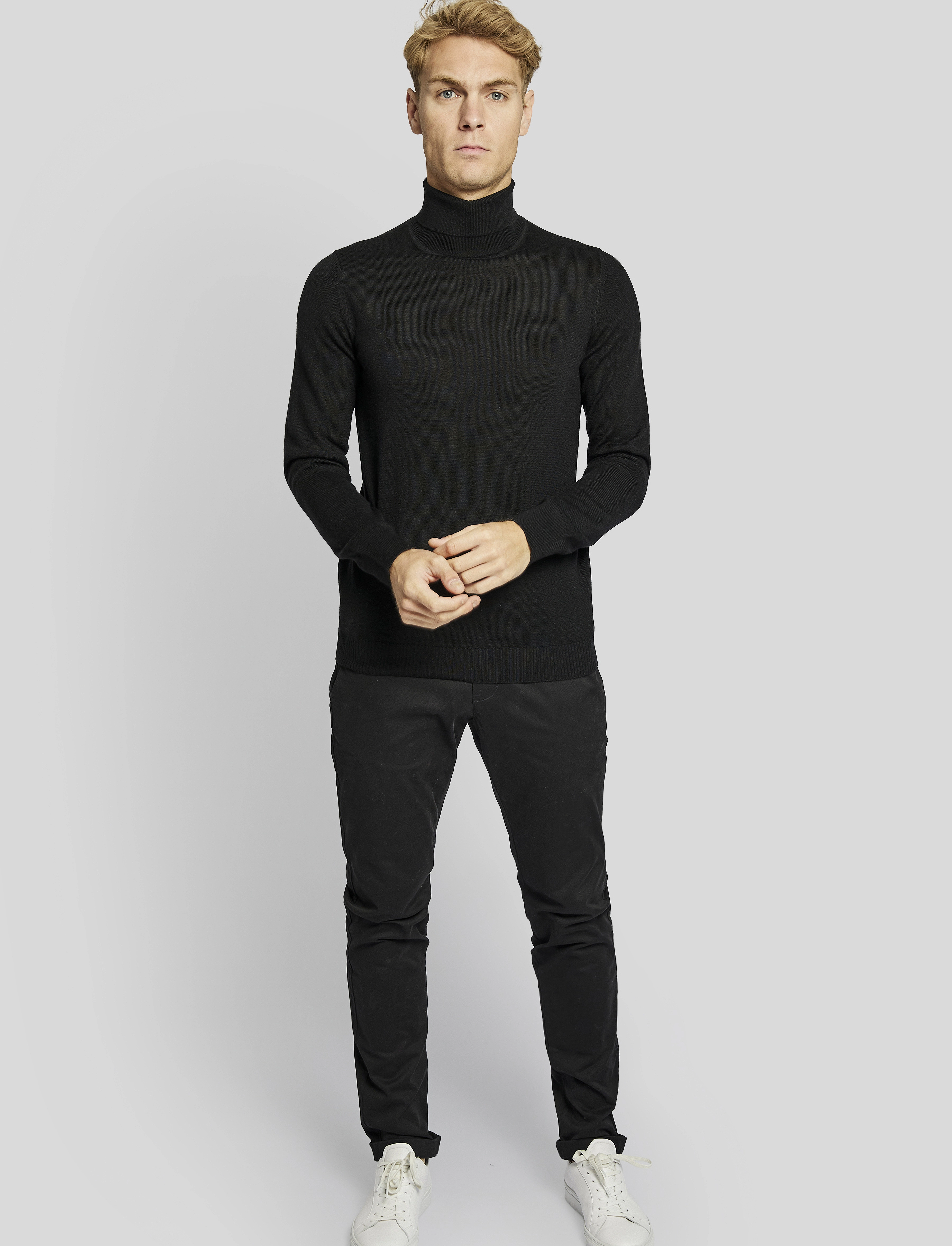 Bruun & Stengade - BS Saturn regular fit knitwear - black - 2