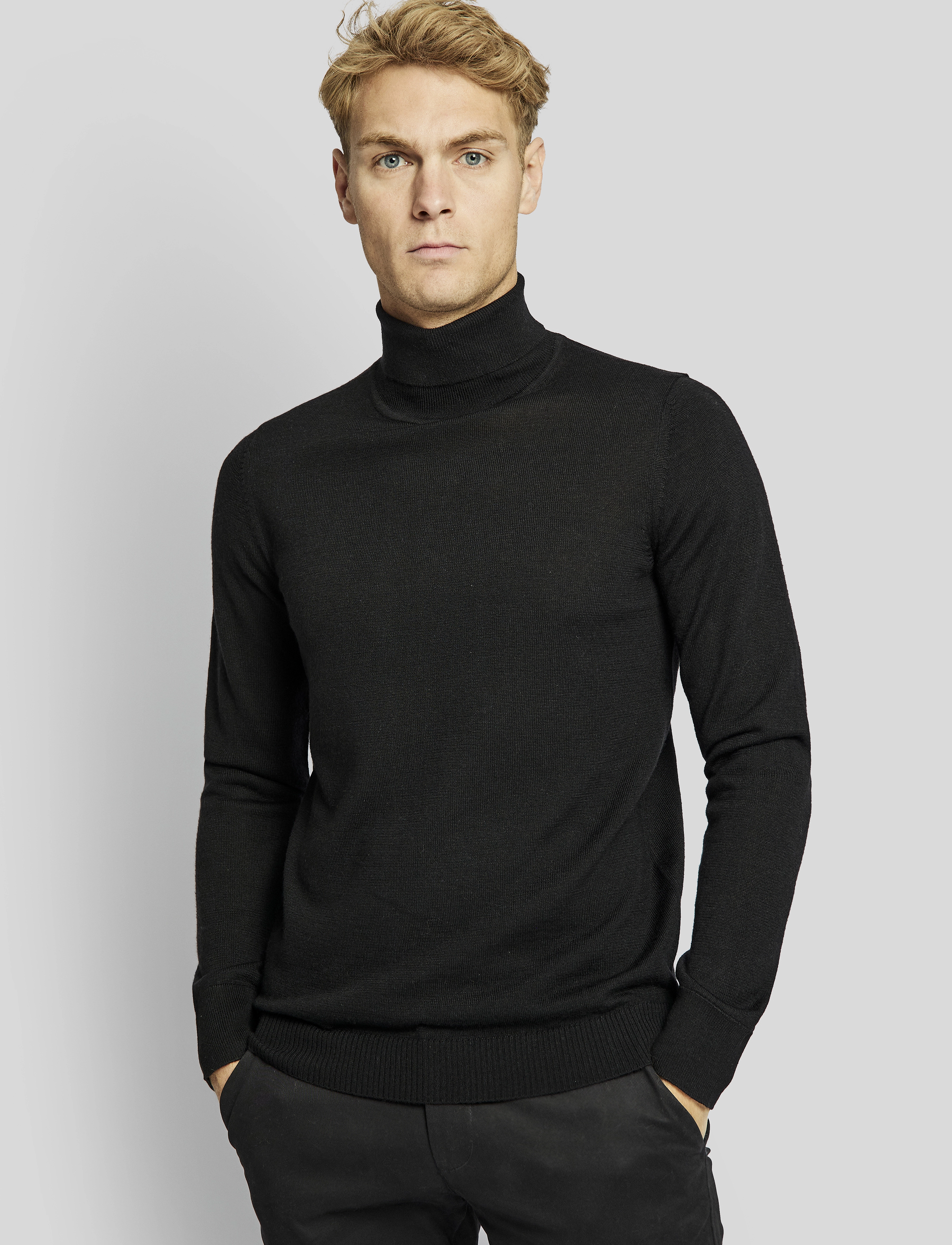 Bruun & Stengade - BS Saturn regular fit knitwear - black - 3