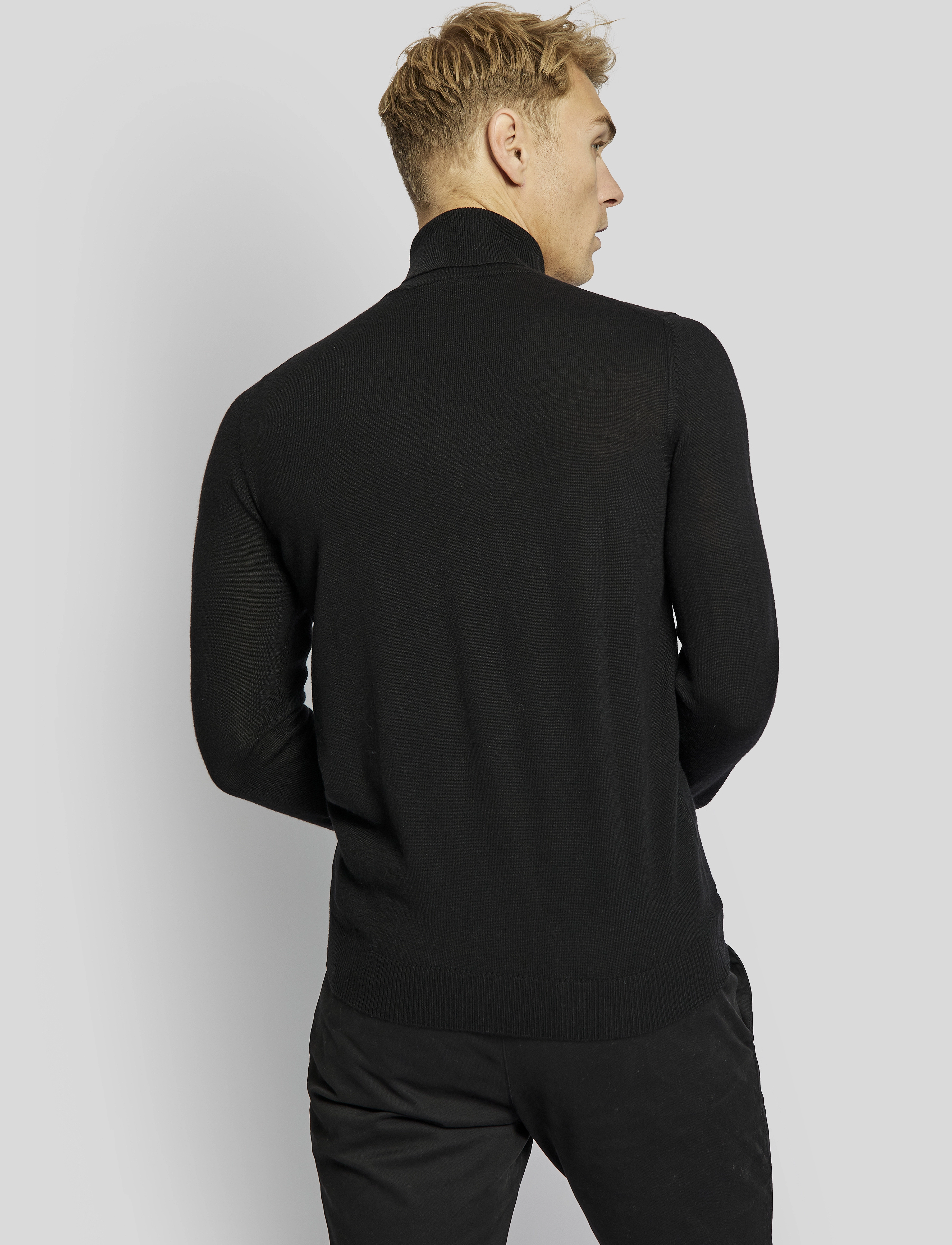 Bruun & Stengade - BS Saturn regular fit knitwear - black - 4