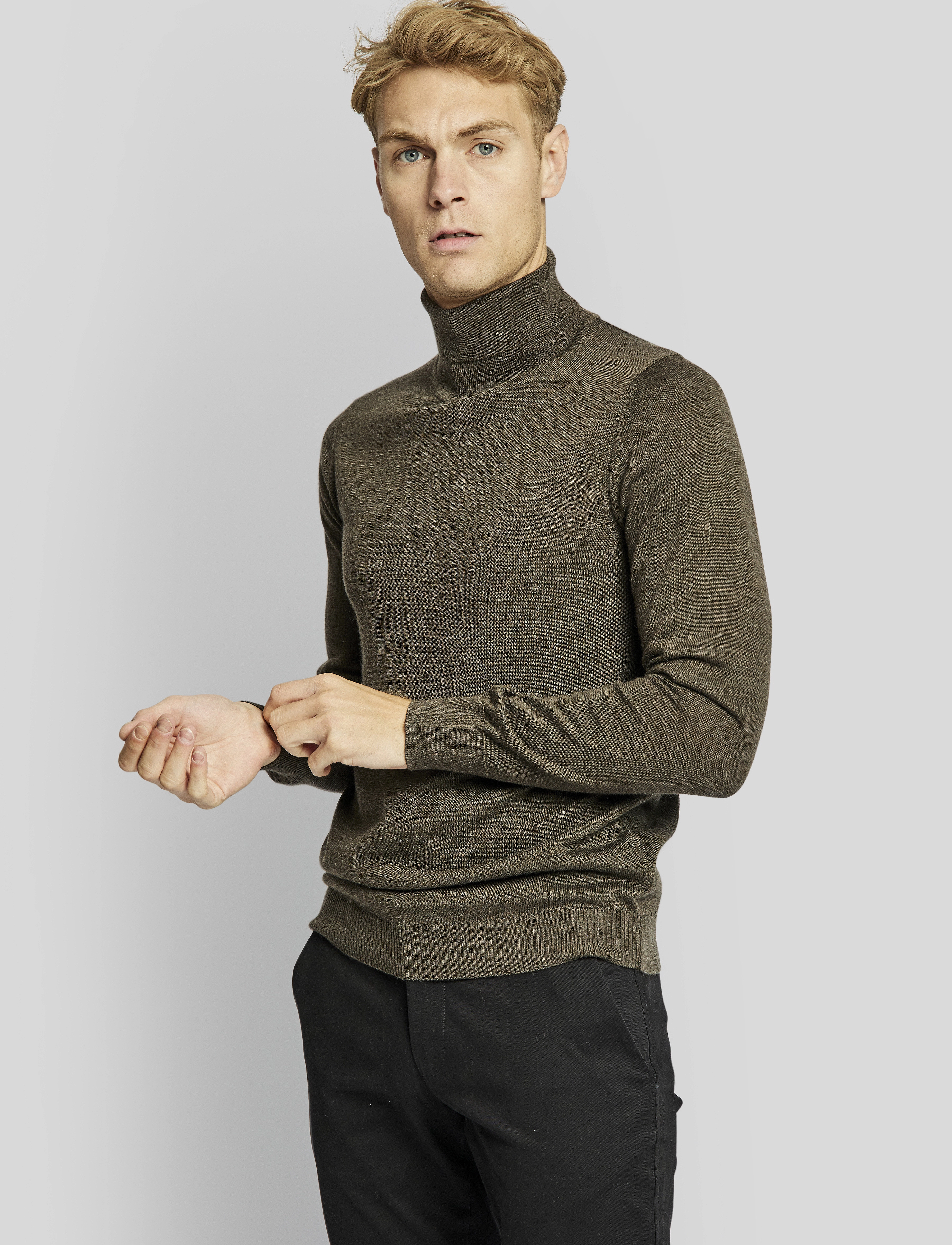 Bruun & Stengade - BS Saturn regular fit knitwear - brown - 3