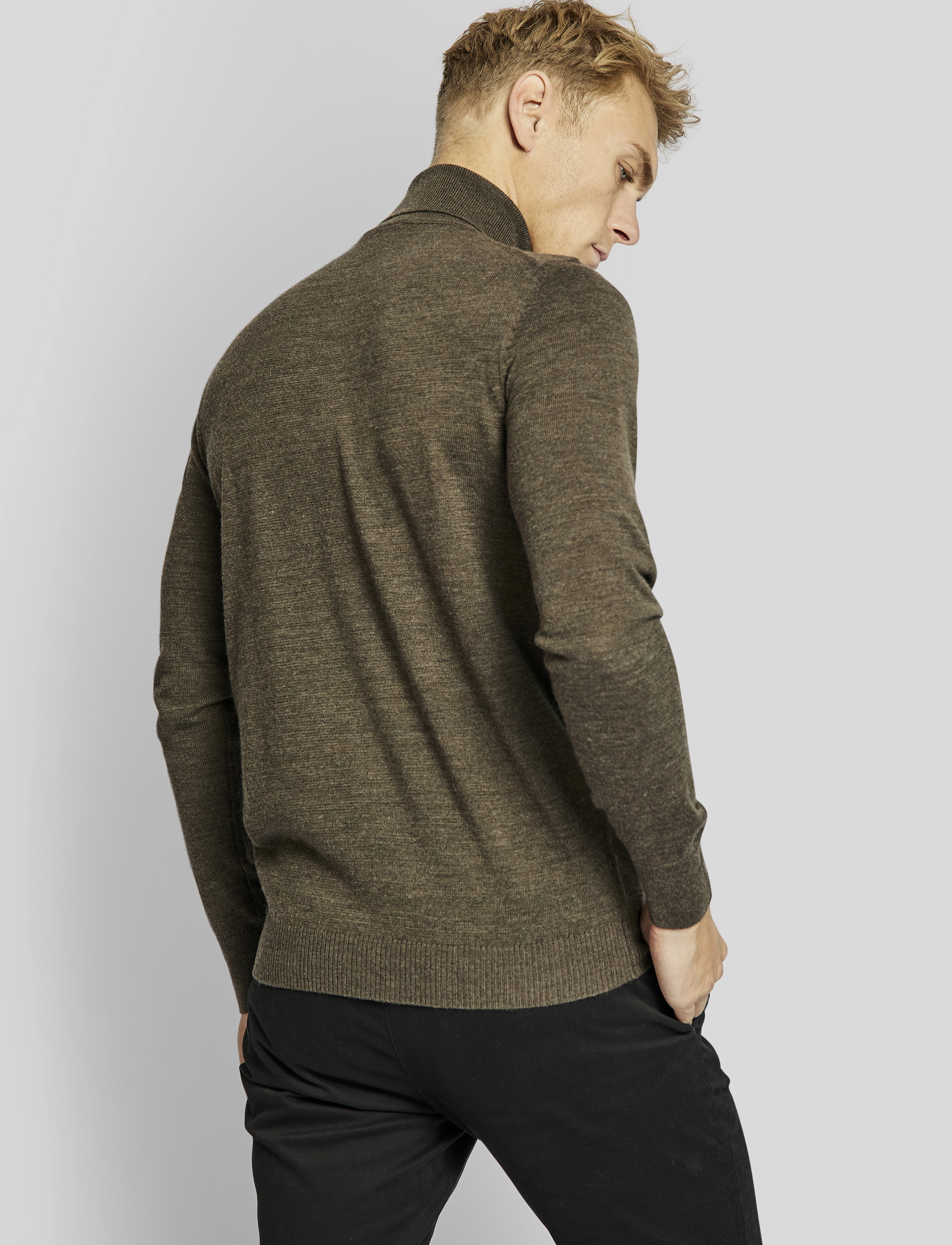 Bruun & Stengade - BS Saturn regular fit knitwear - brown - 4