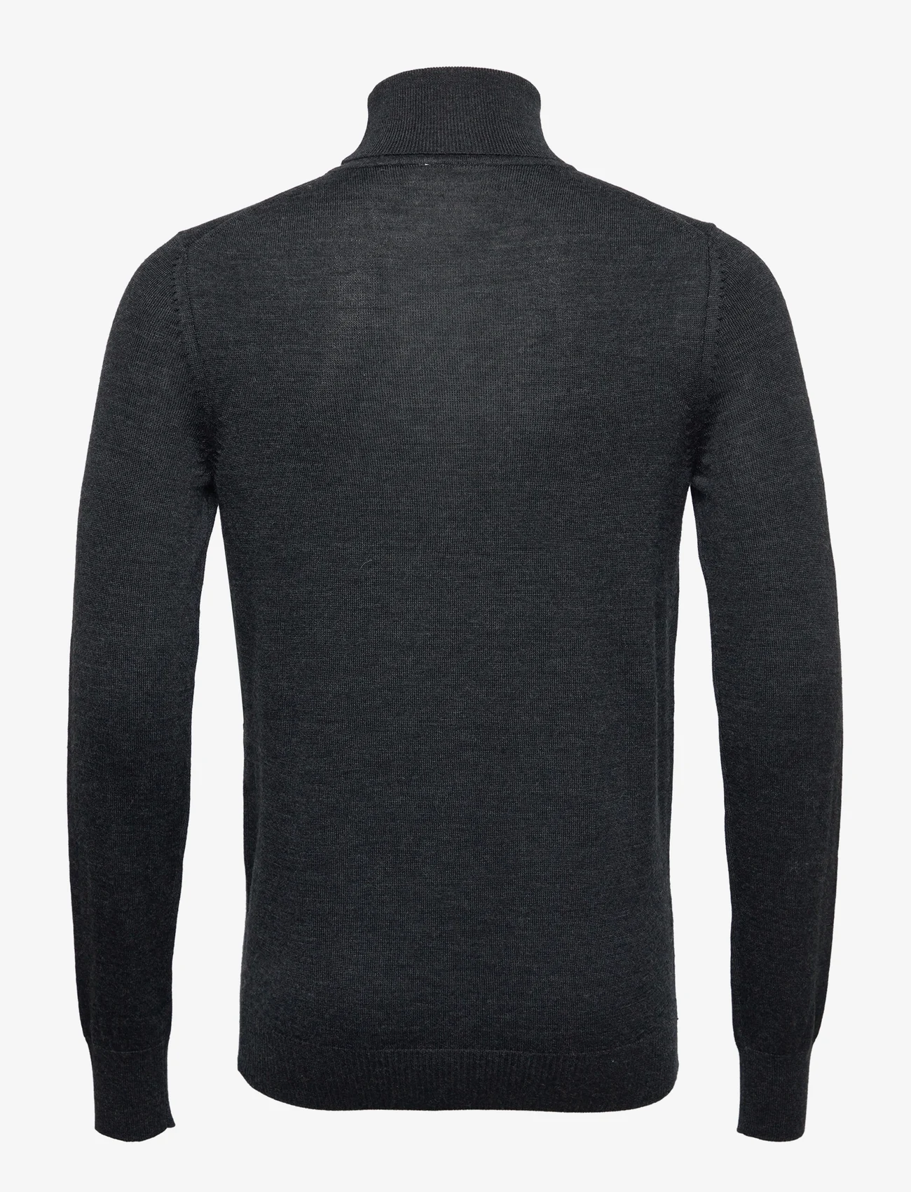 Bruun & Stengade - BS Saturn regular fit knitwear - basic adījumi - charcoal - 1