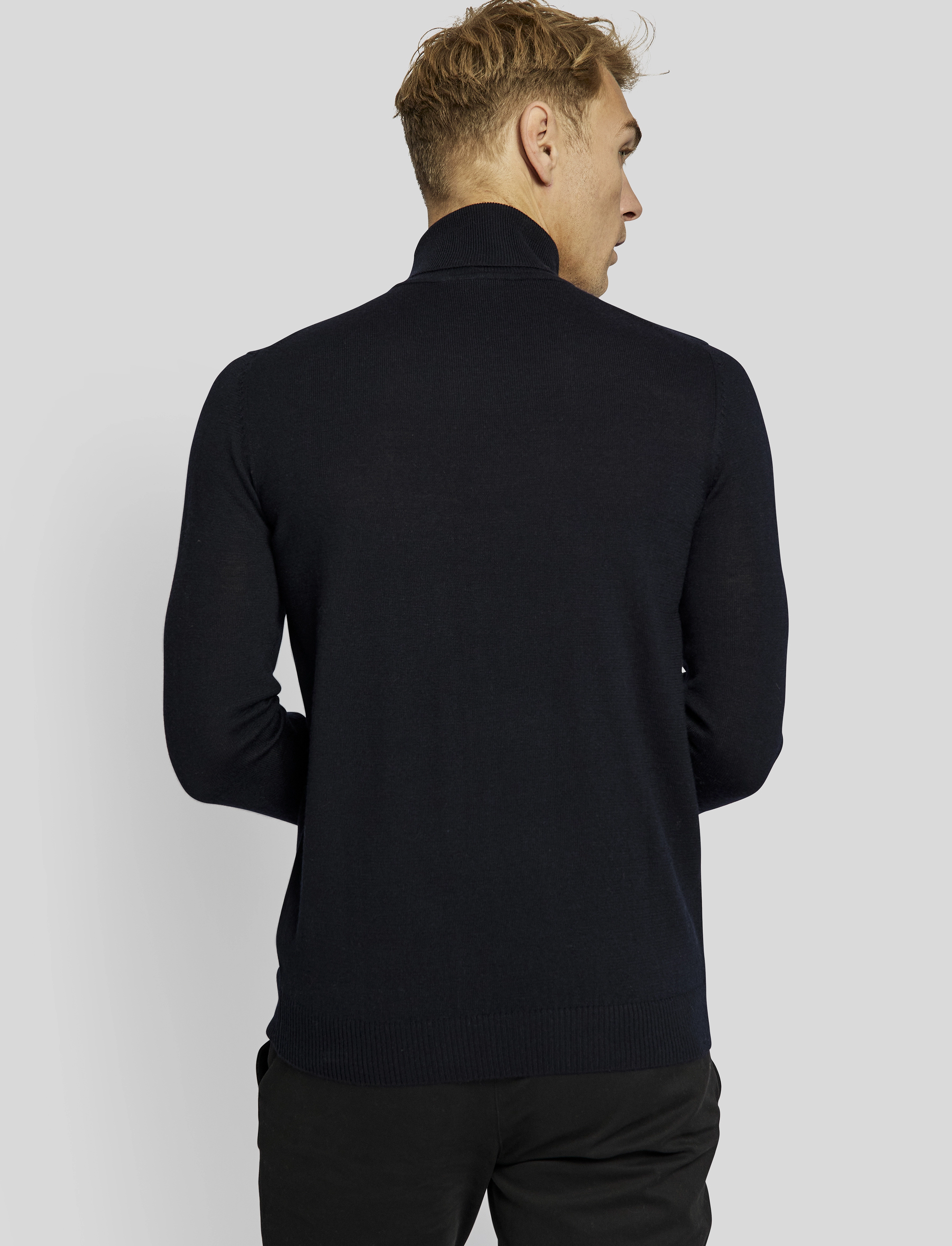 Bruun & Stengade - BS Saturn regular fit knitwear - navy - 4