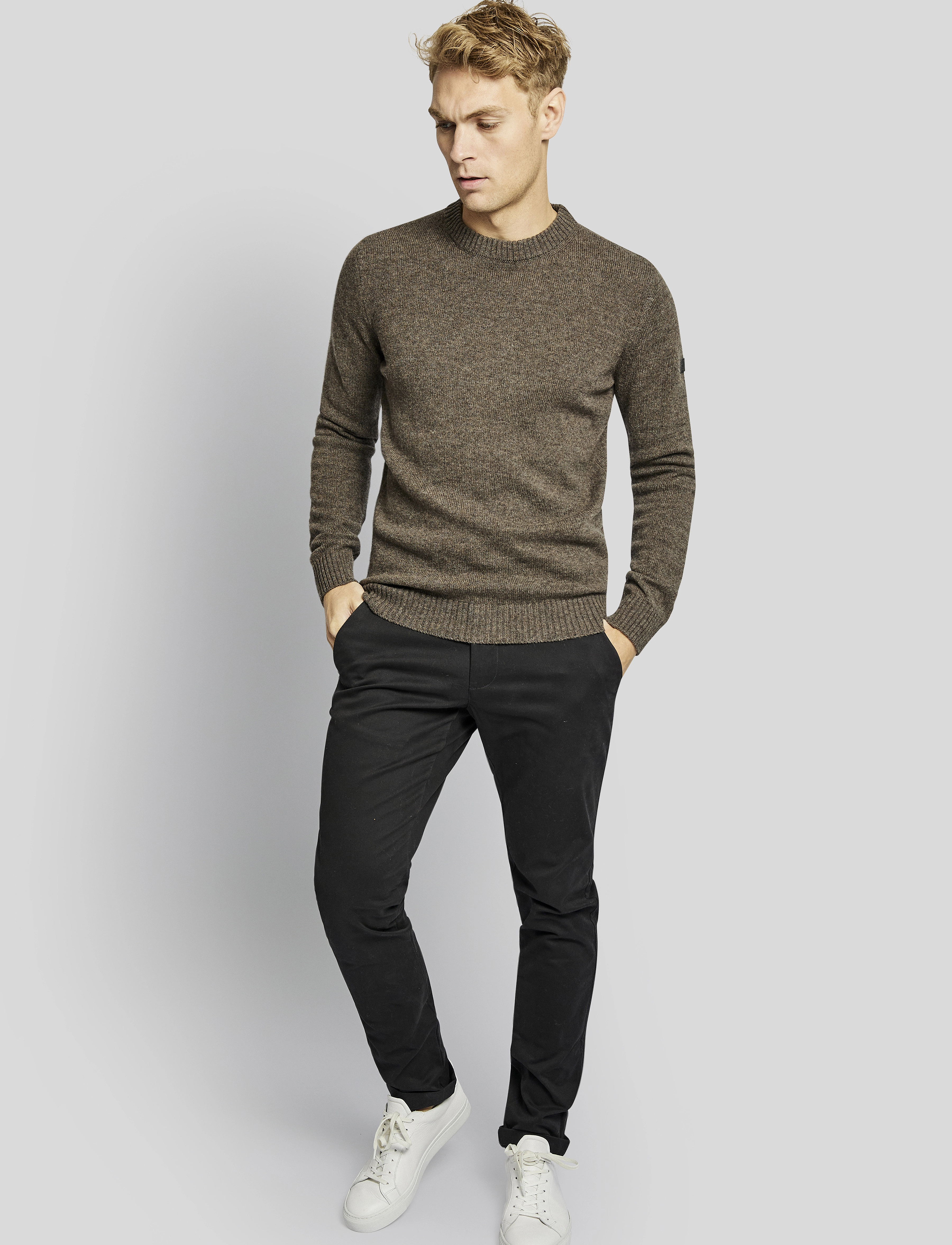Bruun & Stengade - BS Hugo regular fit knitwear - brown - 2