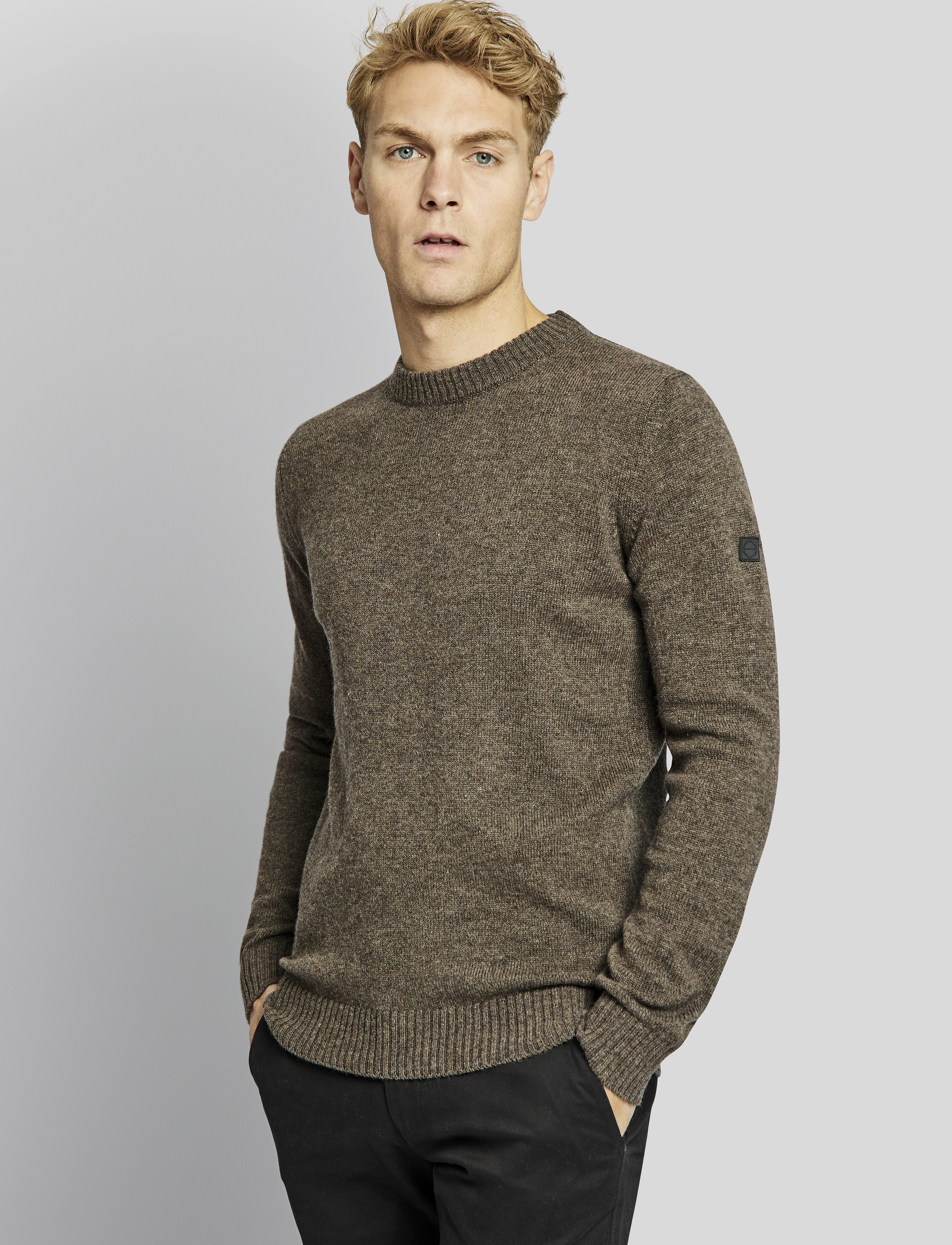 Bruun & Stengade - BS Hugo regular fit knitwear - brown - 3