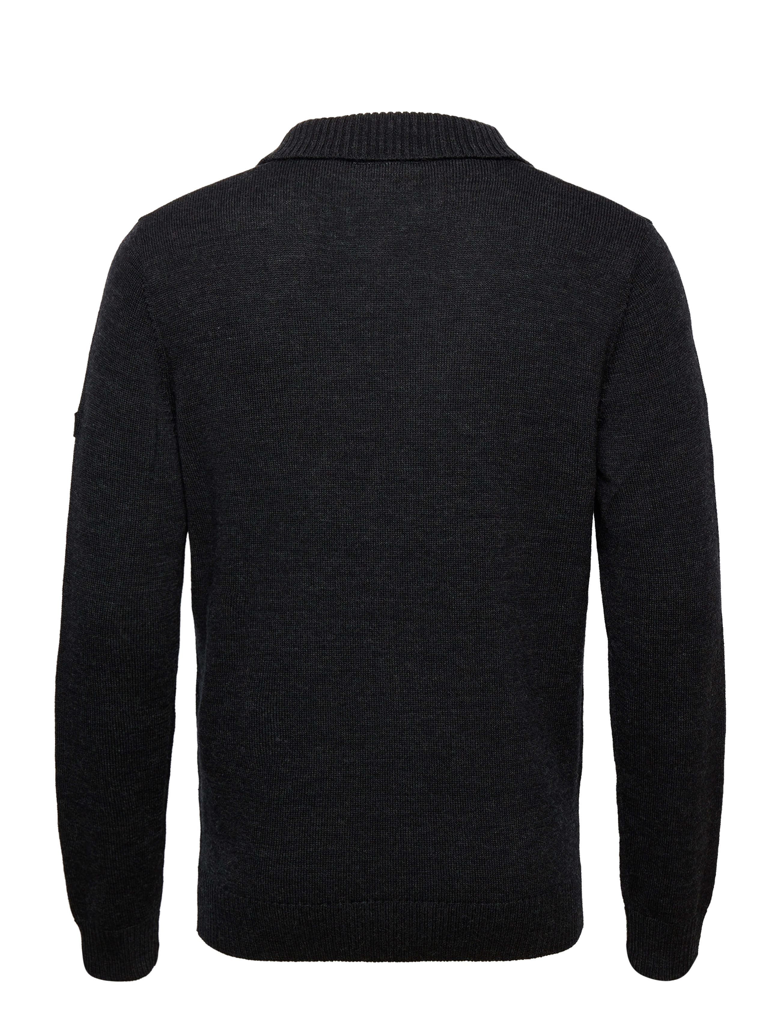 Bruun & Stengade - BS Nohr regular fit knitwear - charcoal - 1