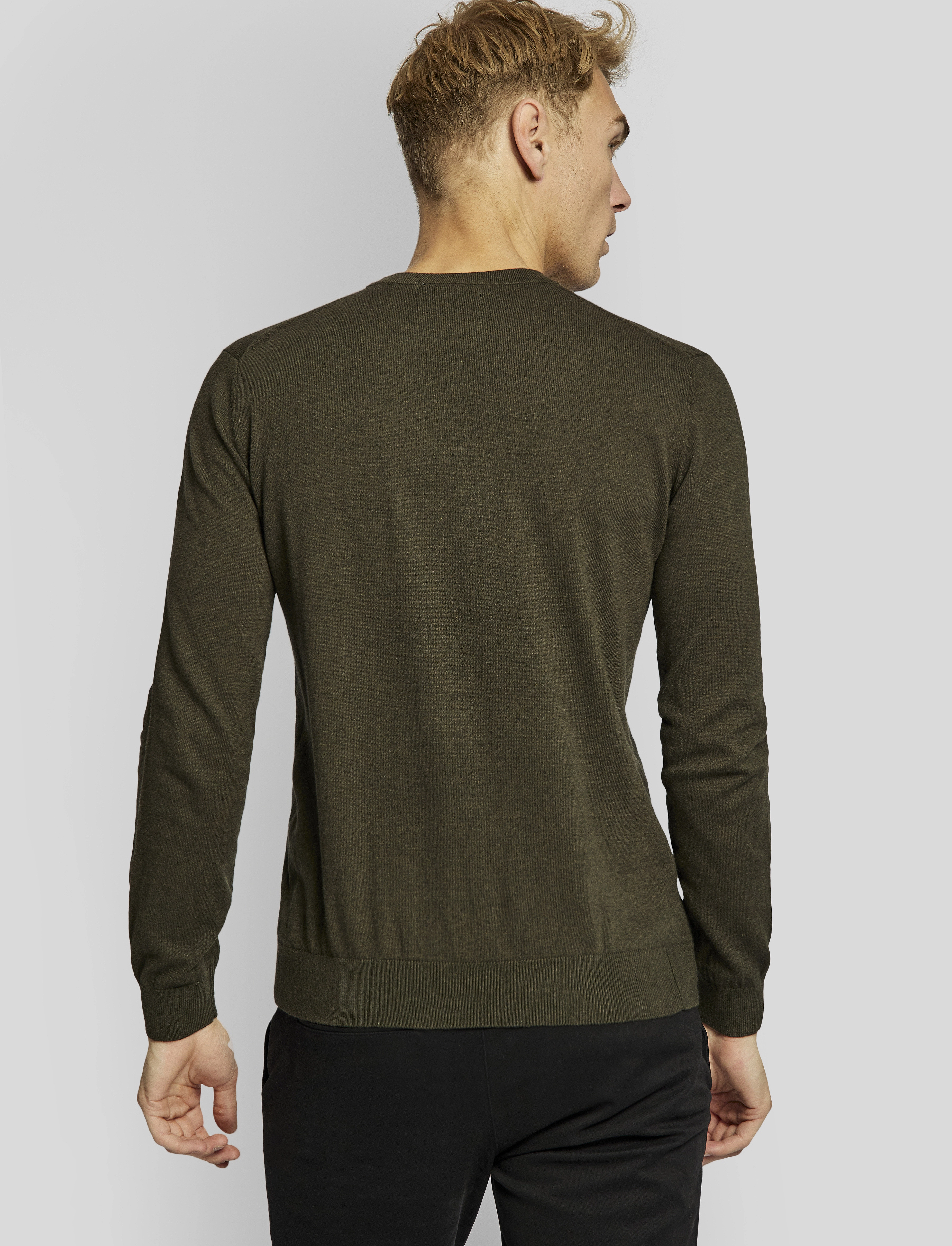 Bruun & Stengade - BS Milas regular fit knitwear - green - 4