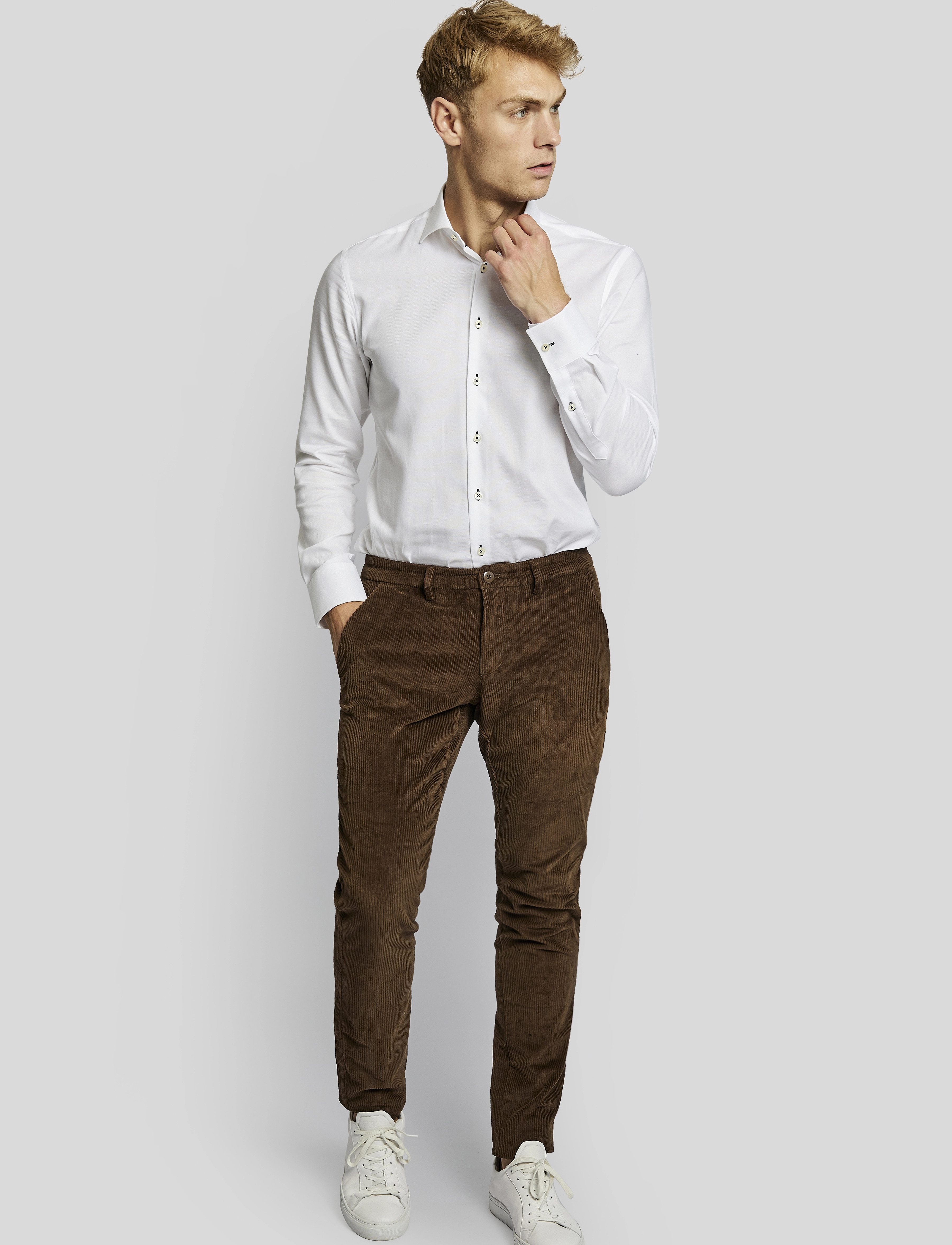 Bruun & Stengade - BS Alfred slim fit chinos - brown - 2
