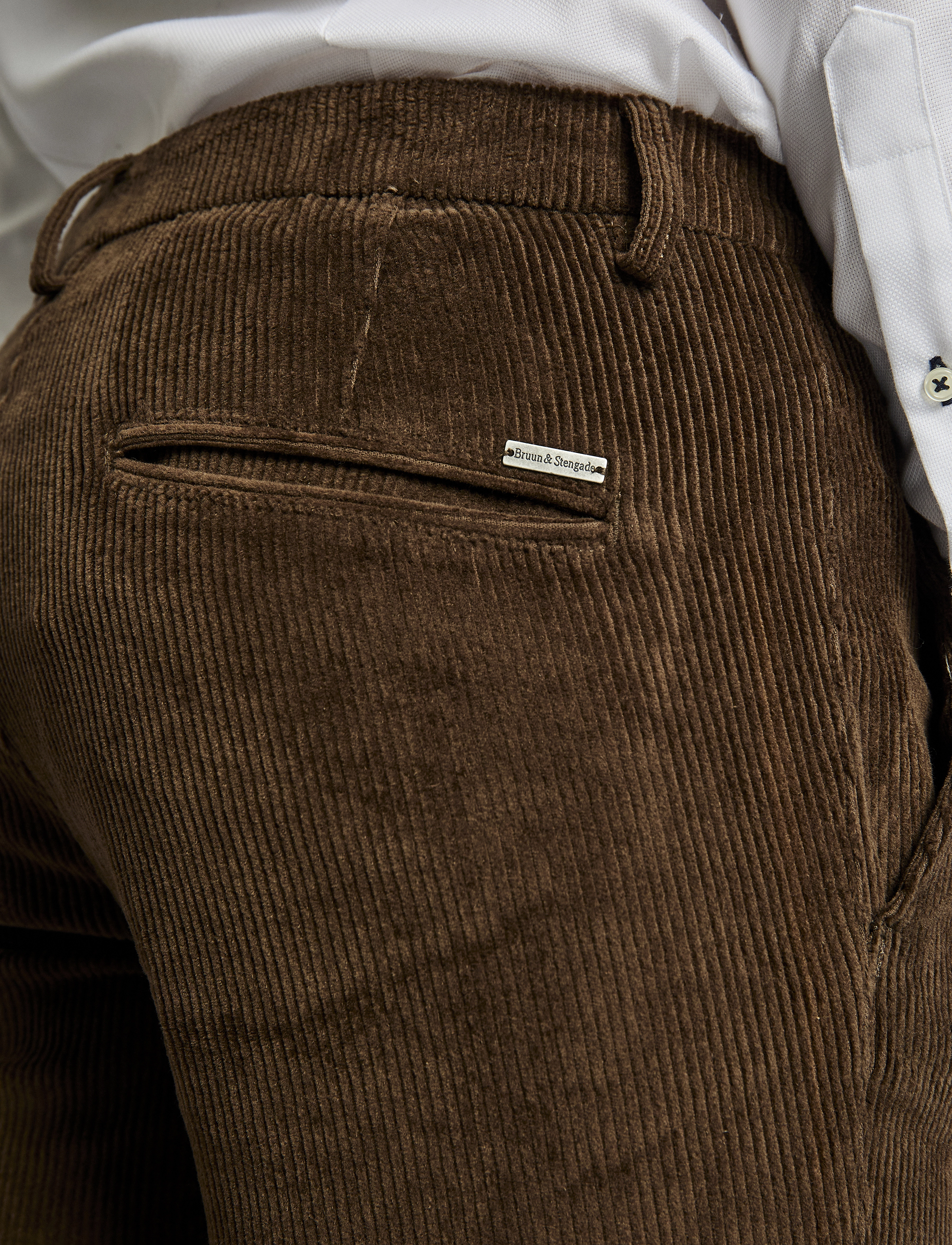 Bruun & Stengade - BS Alfred slim fit chinos - brown - 5