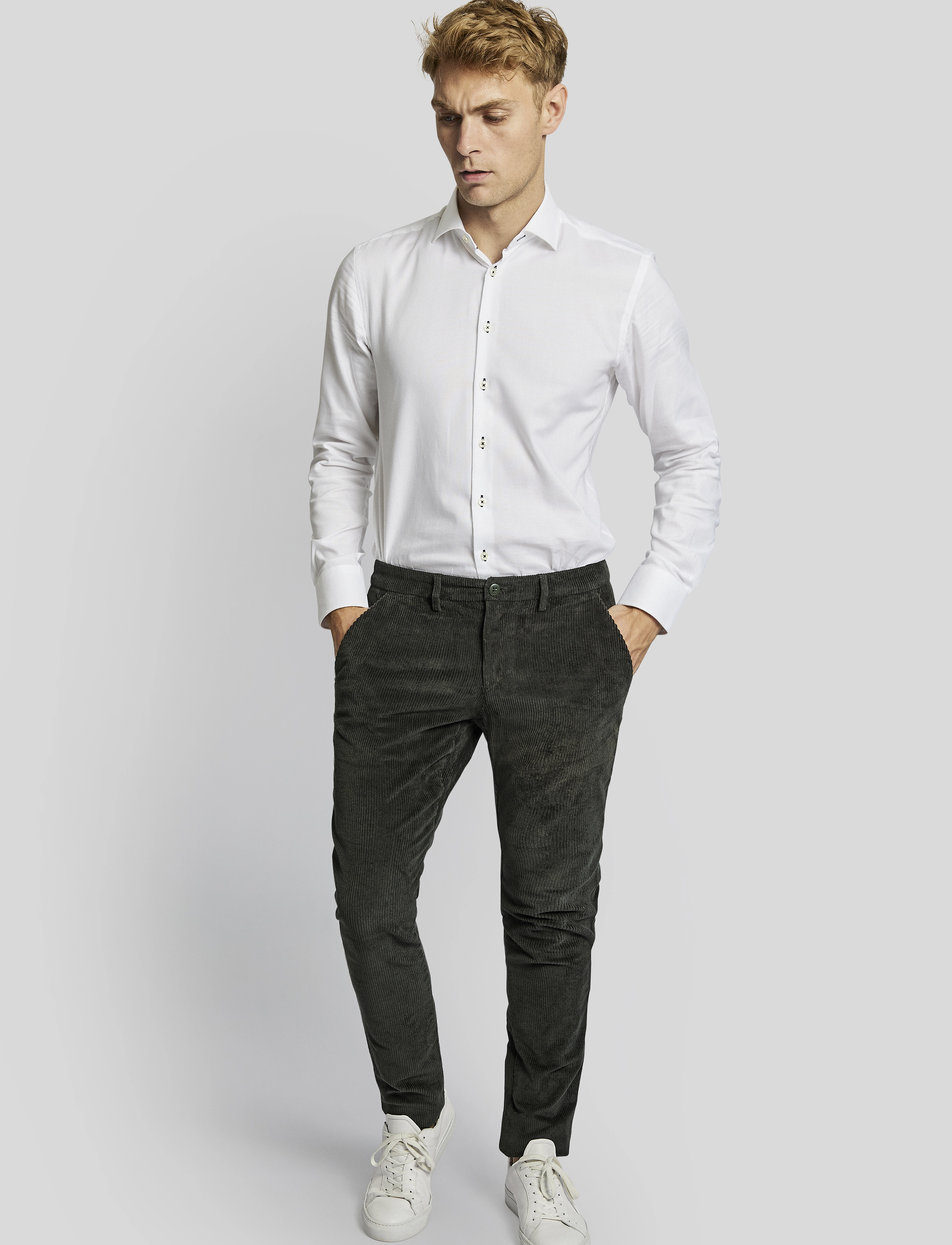 Bruun & Stengade - BS Alfred slim fit chinos - green - 2