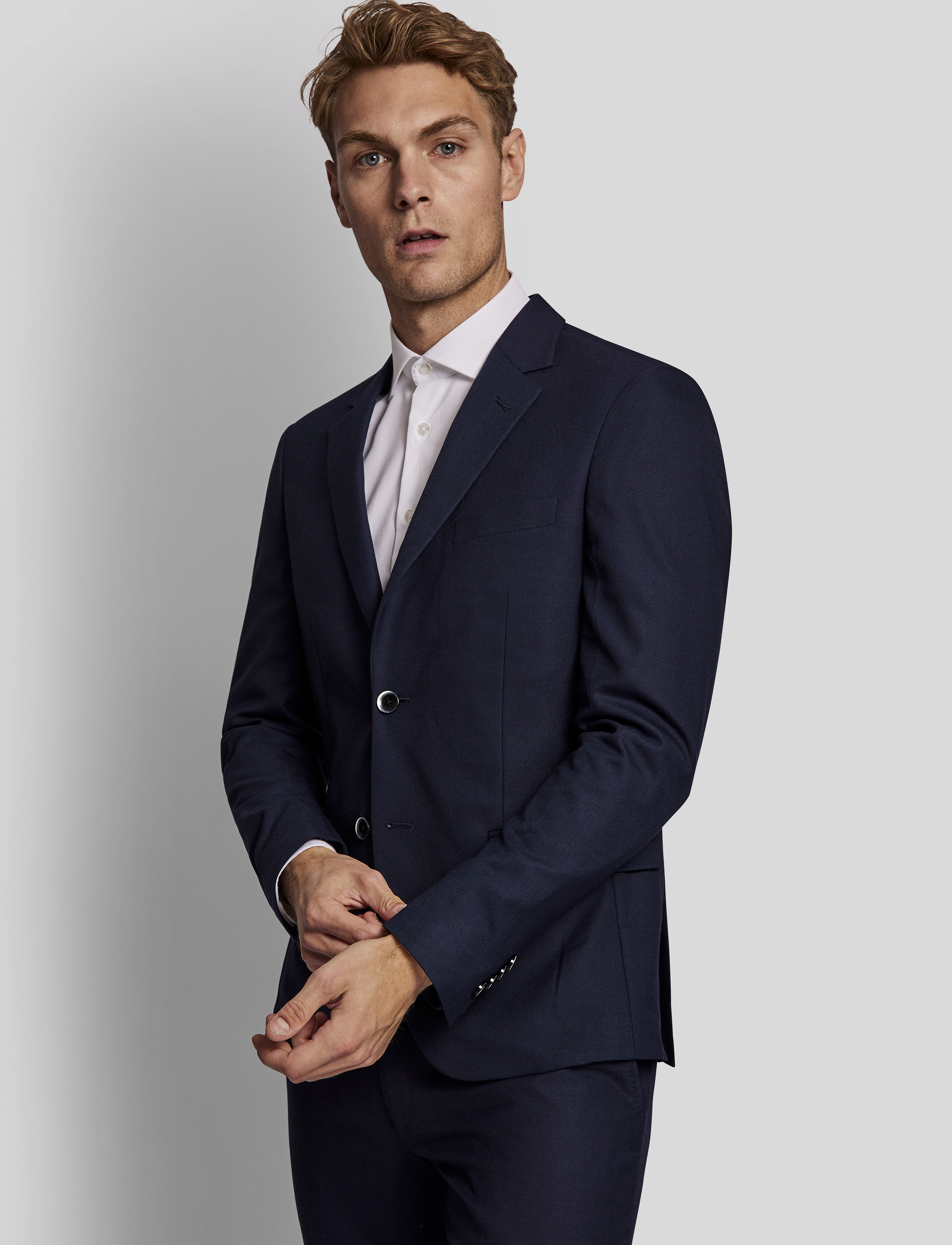 Bruun & Stengade - BS Samos slim fit blazer - navy - 3