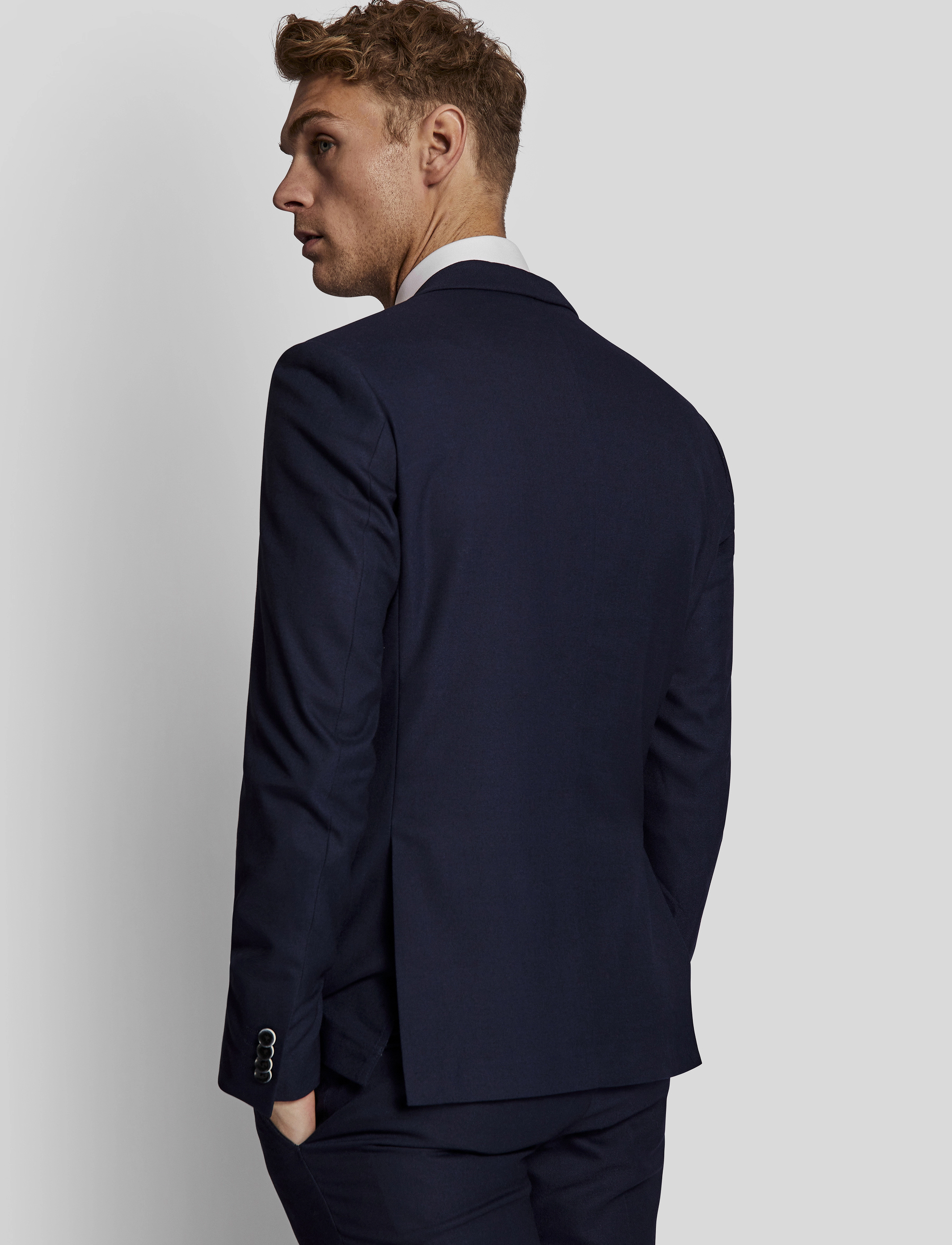 Bruun & Stengade - BS Samos slim fit blazer - navy - 4