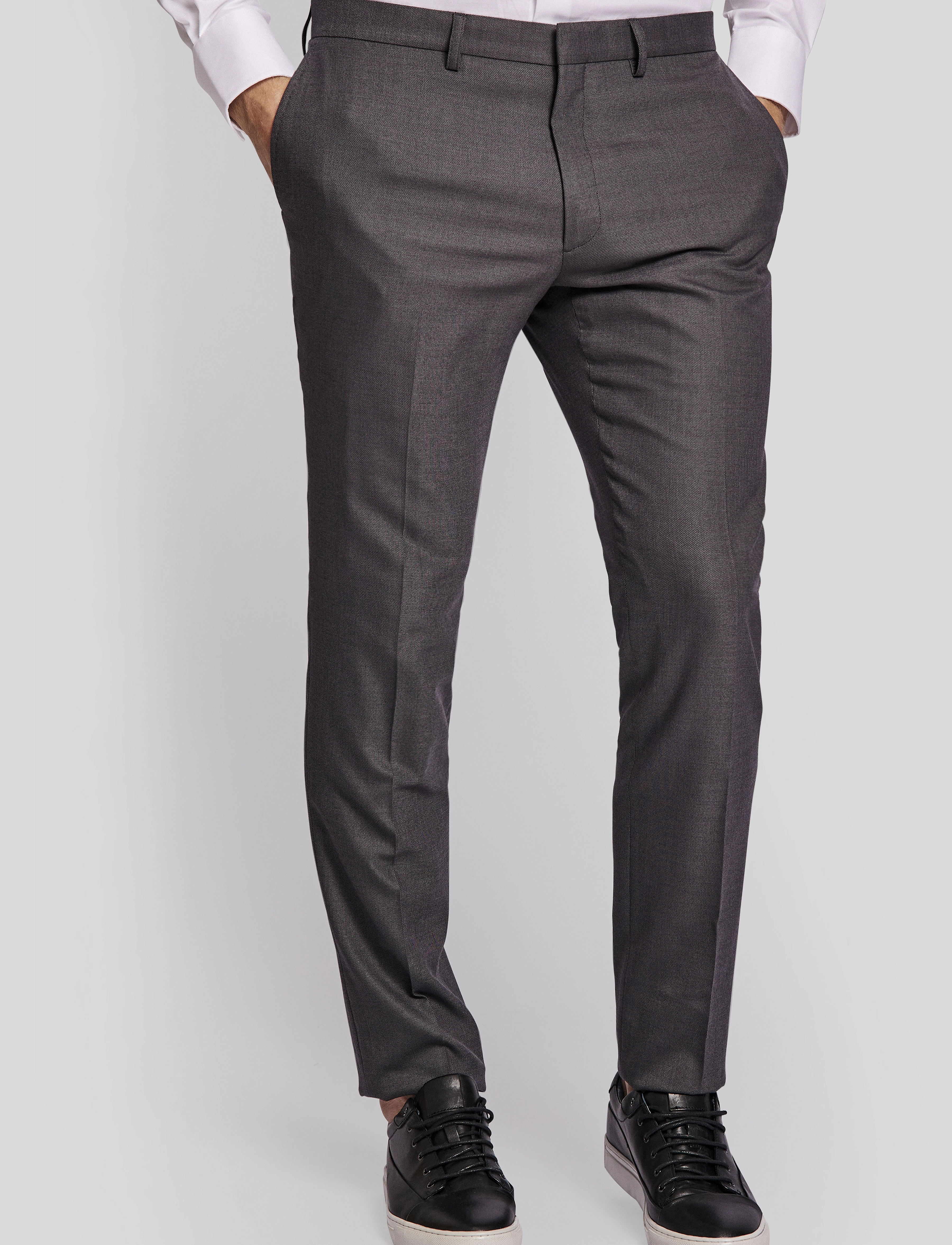 Bruun & Stengade - BS Skiathos slim fit suit pants - grey - 3