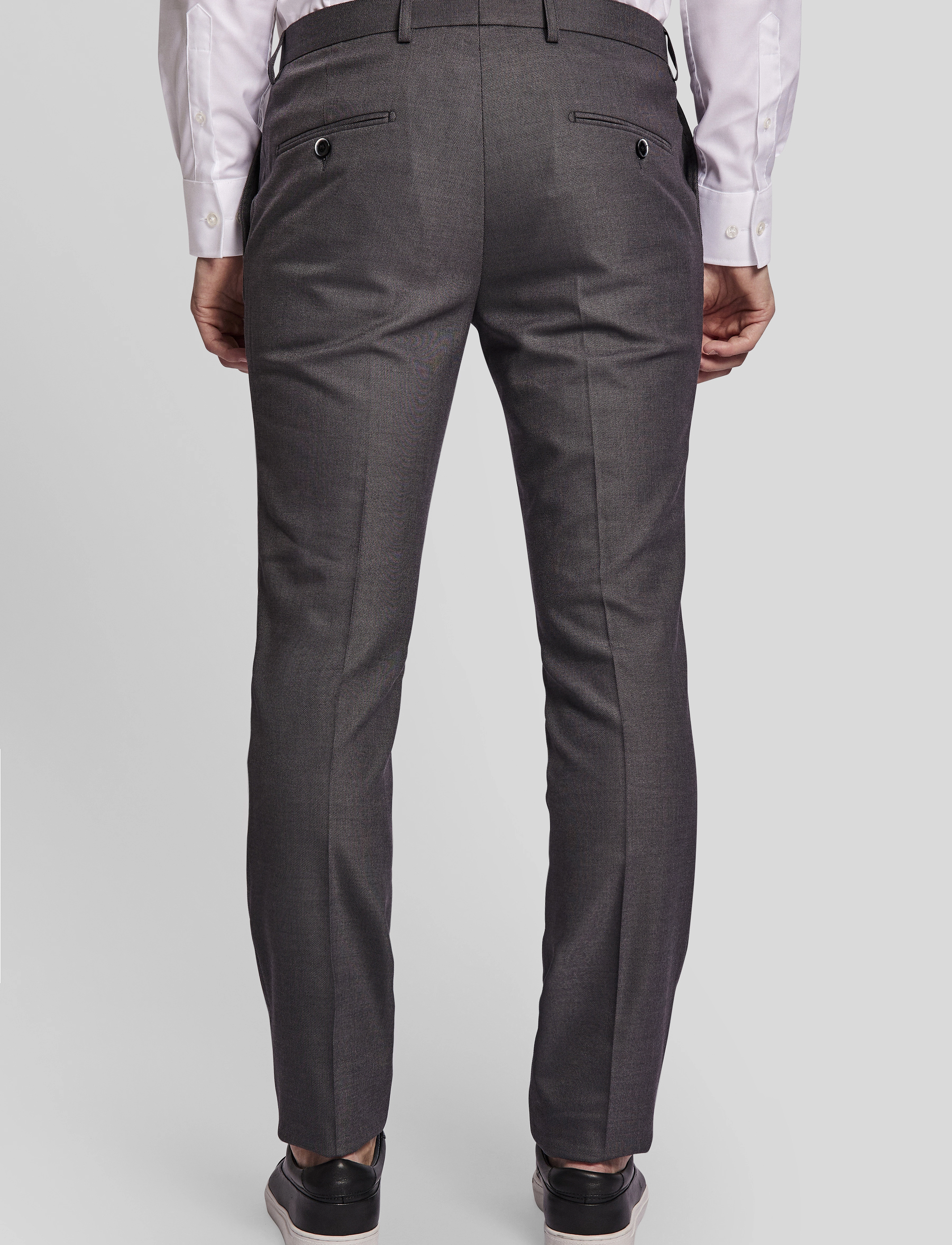 Bruun & Stengade - BS Skiathos slim fit suit pants - grey - 4