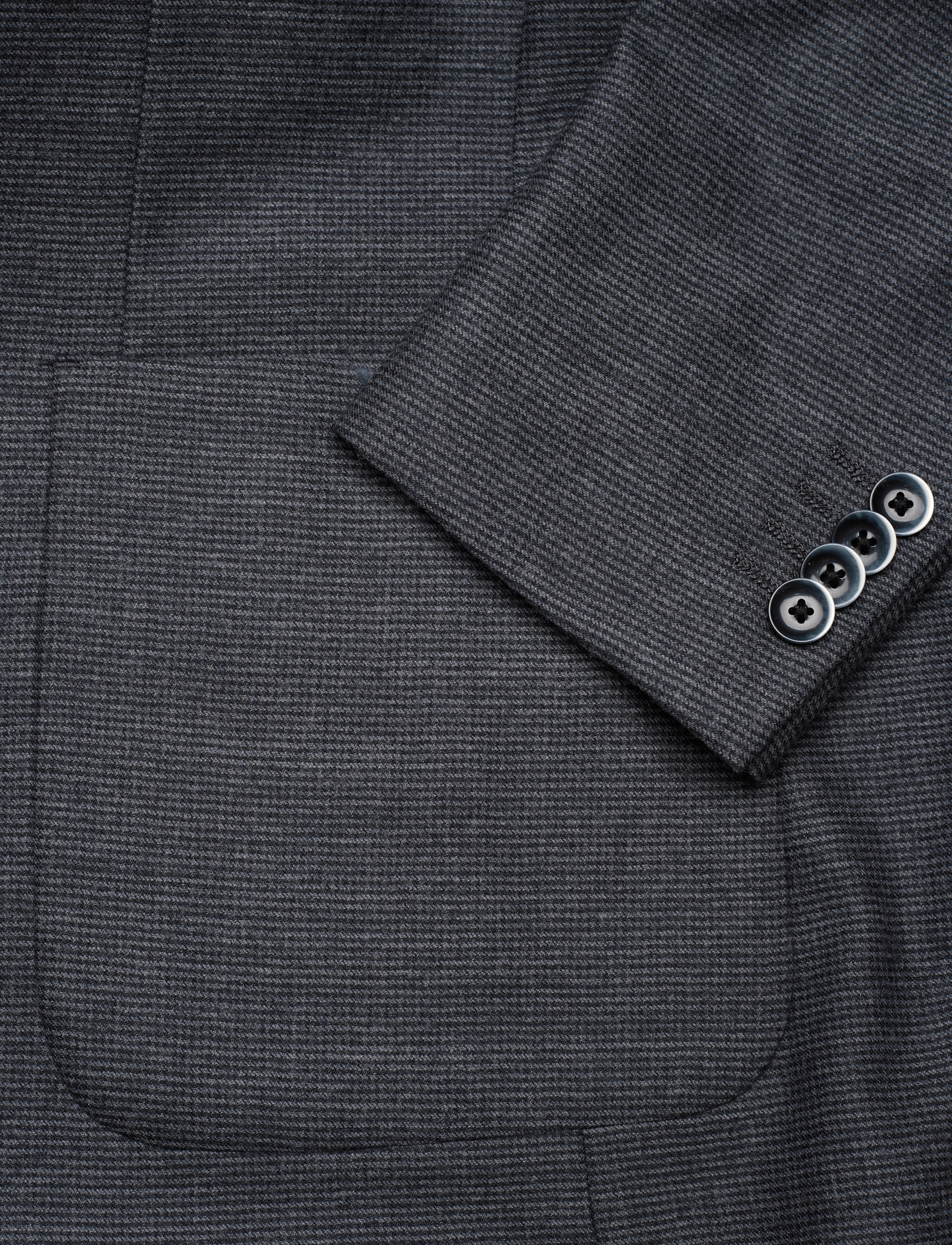 Bruun & Stengade - BS Mustang Tailored Fit Blazer - dark grey - 3