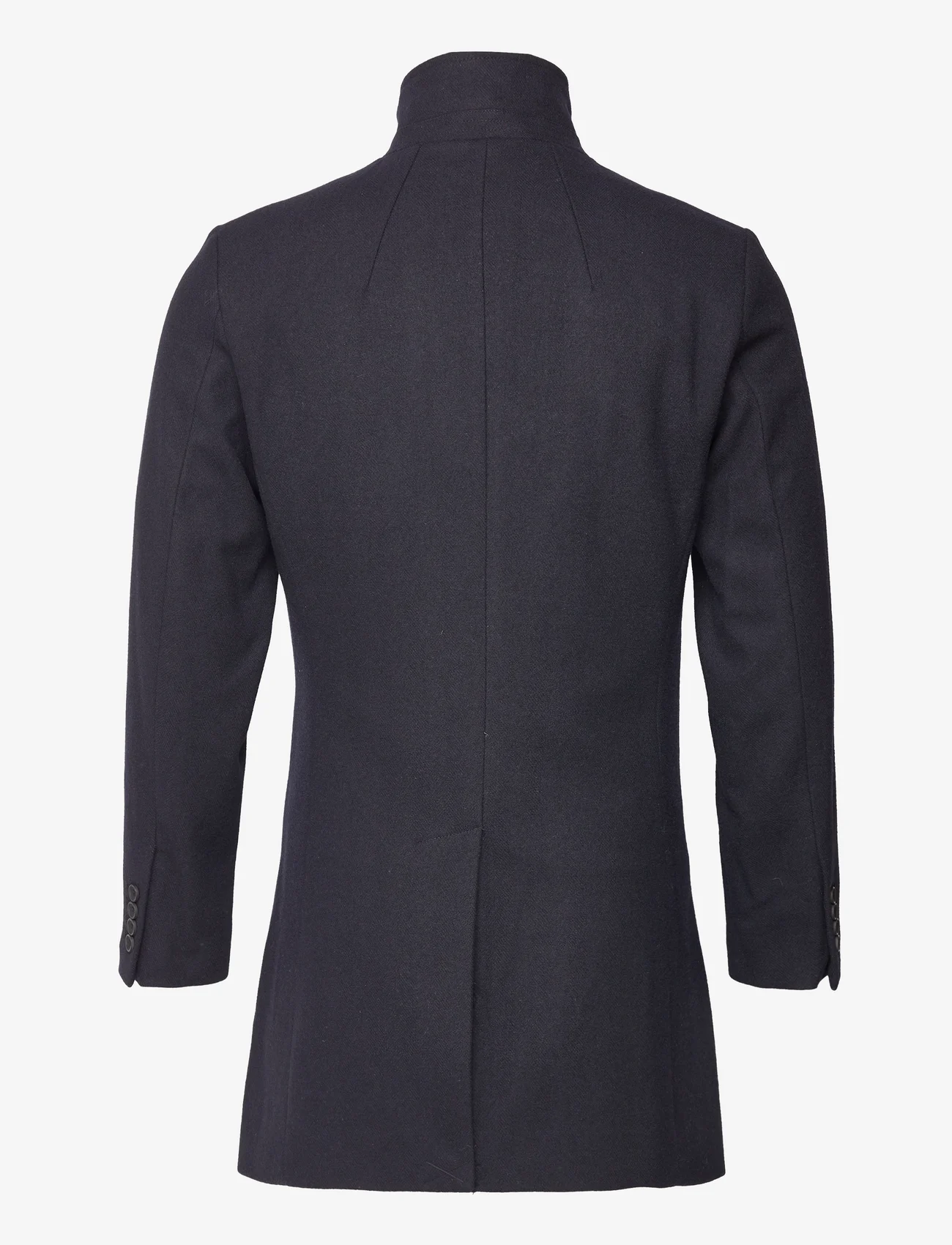 Bruun & Stengade - BS Ontario slim fit coat - winter jackets - navy - 1