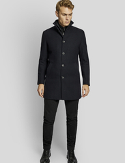Bruun & Stengade - BS Ontario slim fit coat - winter jackets - navy - 4