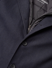 Bruun & Stengade - BS Ontario slim fit coat - winter jackets - navy - 12