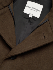 Bruun & Stengade - BS Ontario slim fit coat - ziemas jakas - tobacco - 3