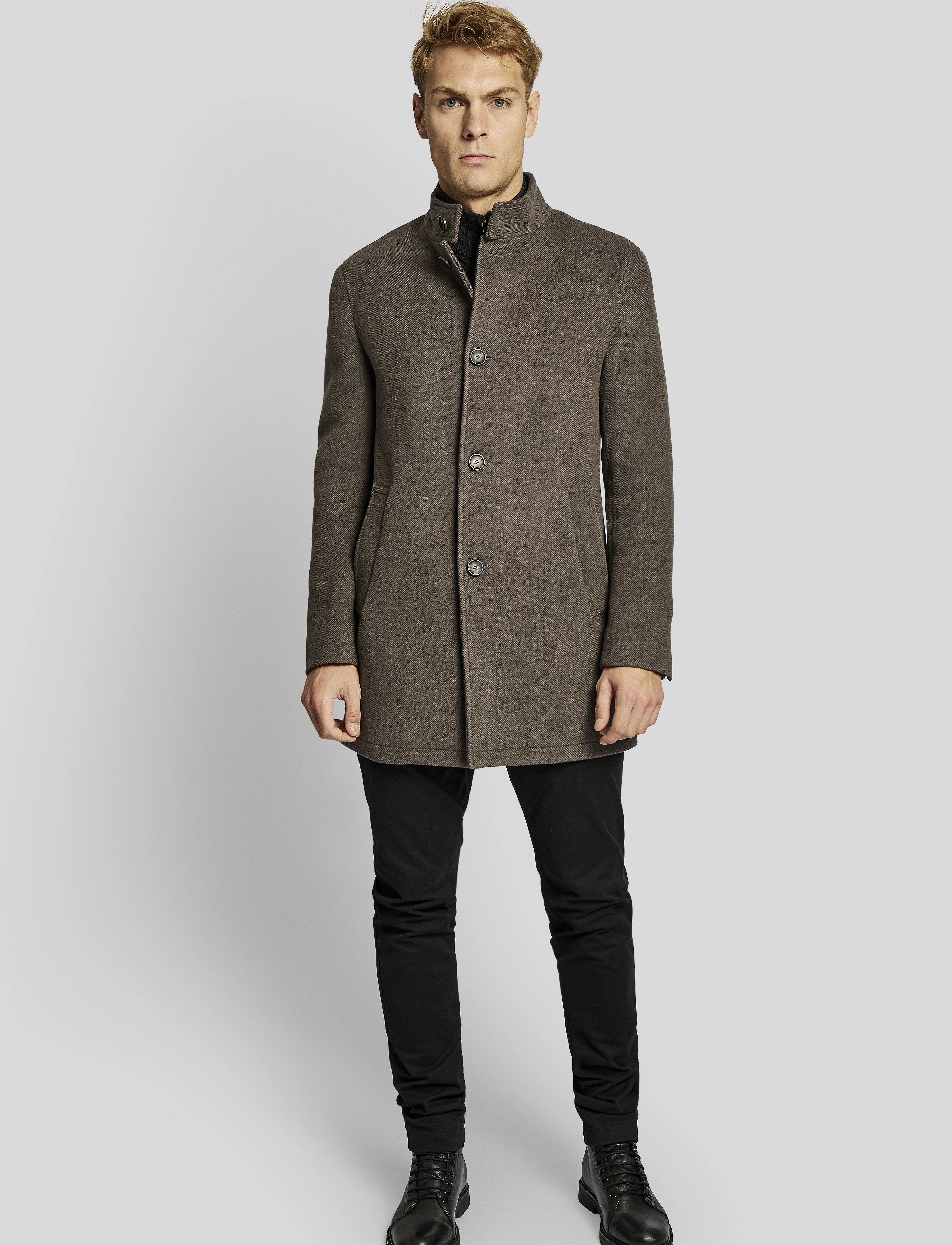 Bruun & Stengade - BS Alberta slim fit coat - brown - 2
