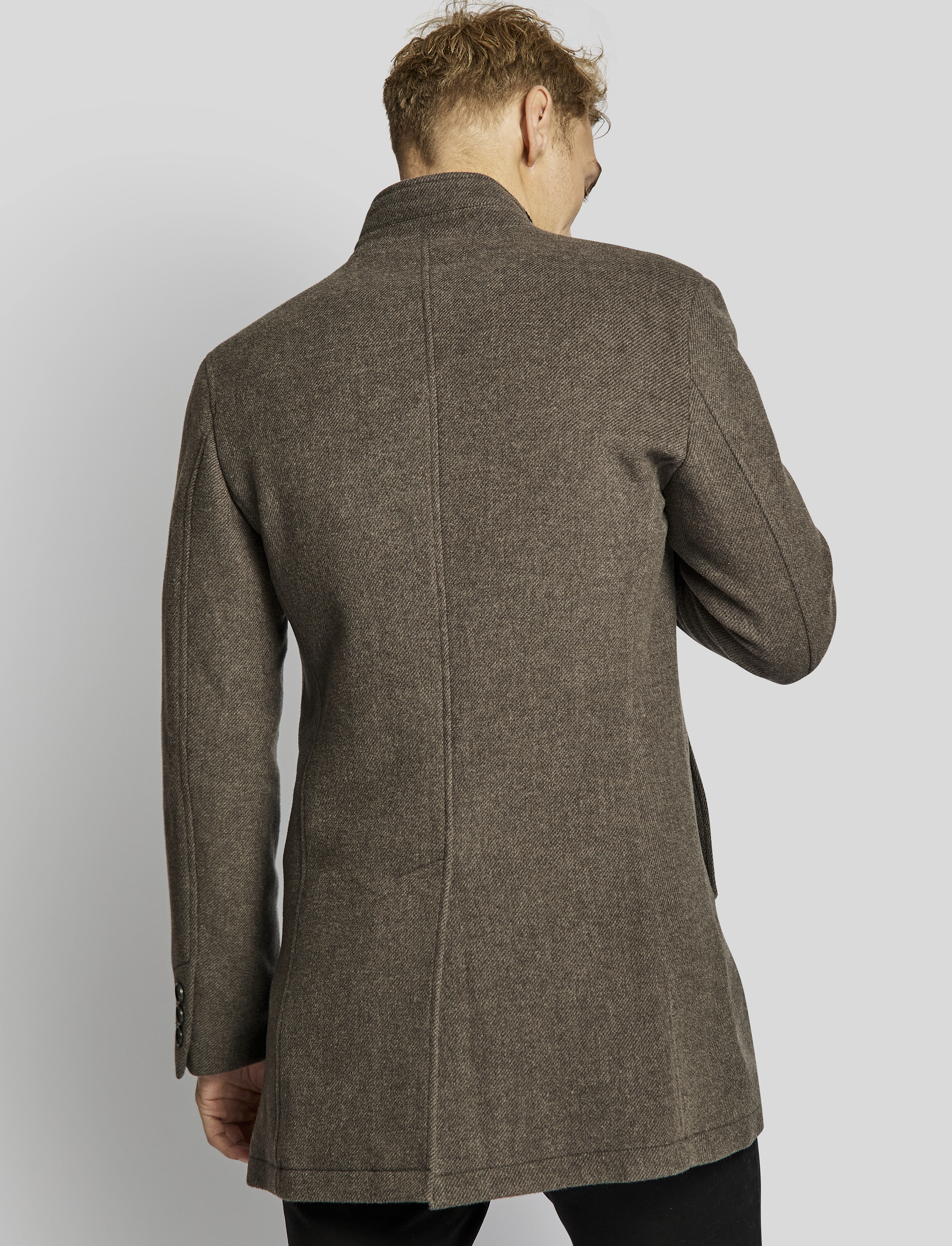 Bruun & Stengade - BS Alberta slim fit coat - brown - 4