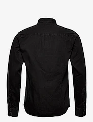 Bruun & Stengade - BS Elverum casual slim fit shirt - peruskauluspaidat - black - 1