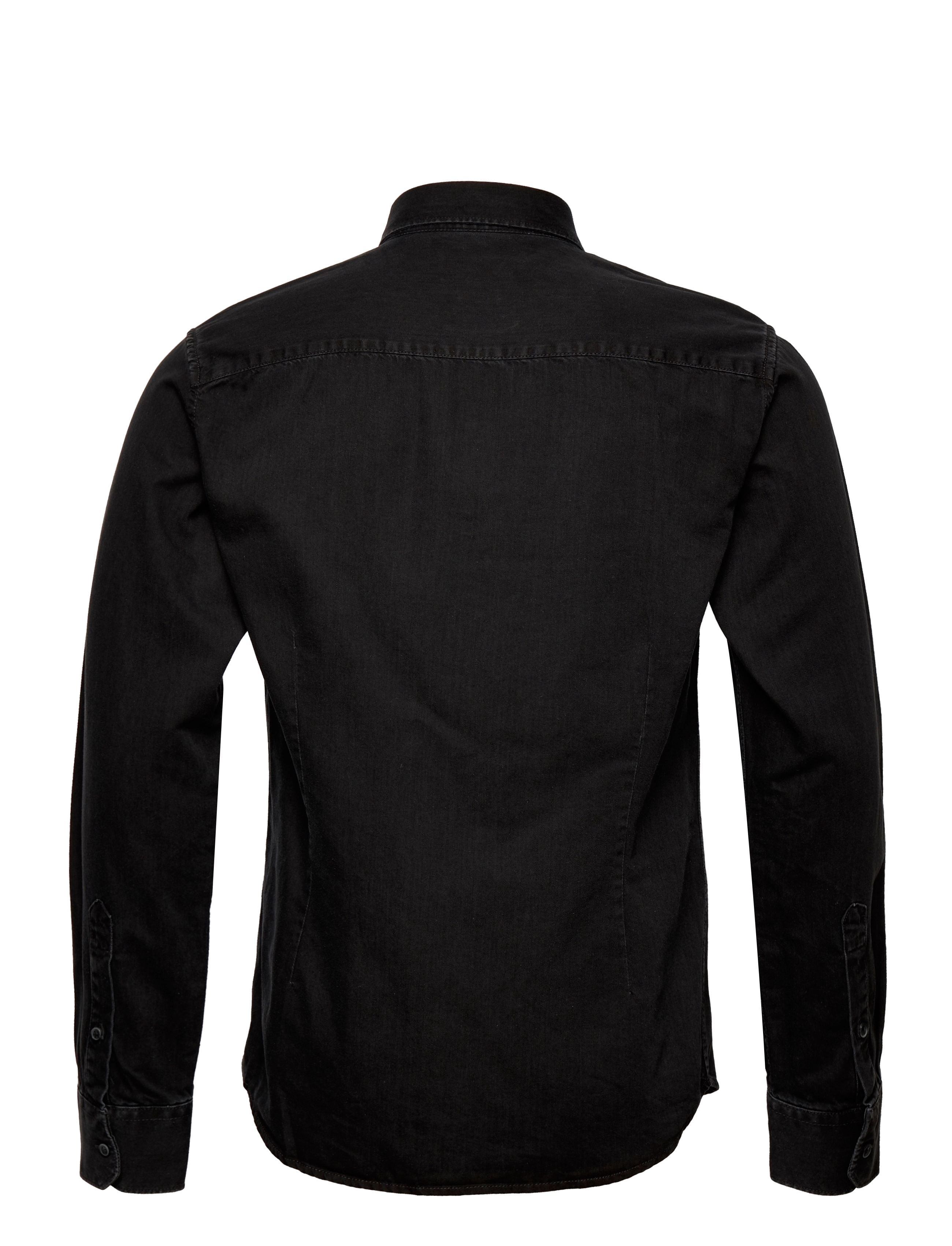 Bruun & Stengade - BS Elverum casual slim fit shirt - black - 1