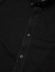 Bruun & Stengade - BS Elverum casual slim fit shirt - basic skjortor - black - 7