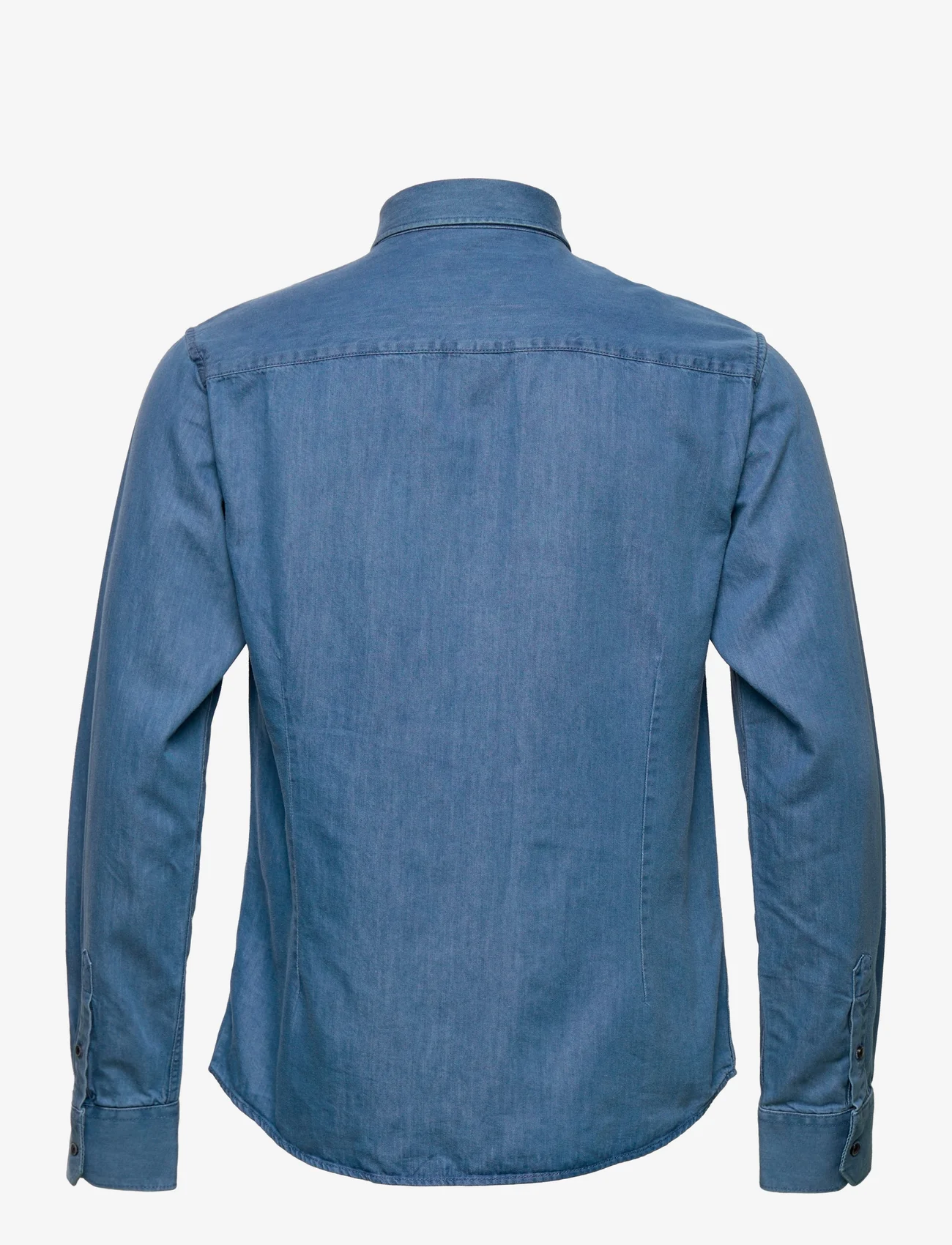 Bruun & Stengade - BS Elverum casual slim fit shirt - basic-hemden - blue - 1