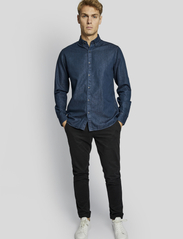 Bruun & Stengade - BS Elverum casual slim fit shirt - basic-hemden - blue - 2