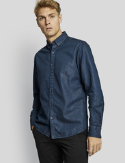 Bruun & Stengade - BS Elverum casual slim fit shirt - basic-hemden - blue - 3