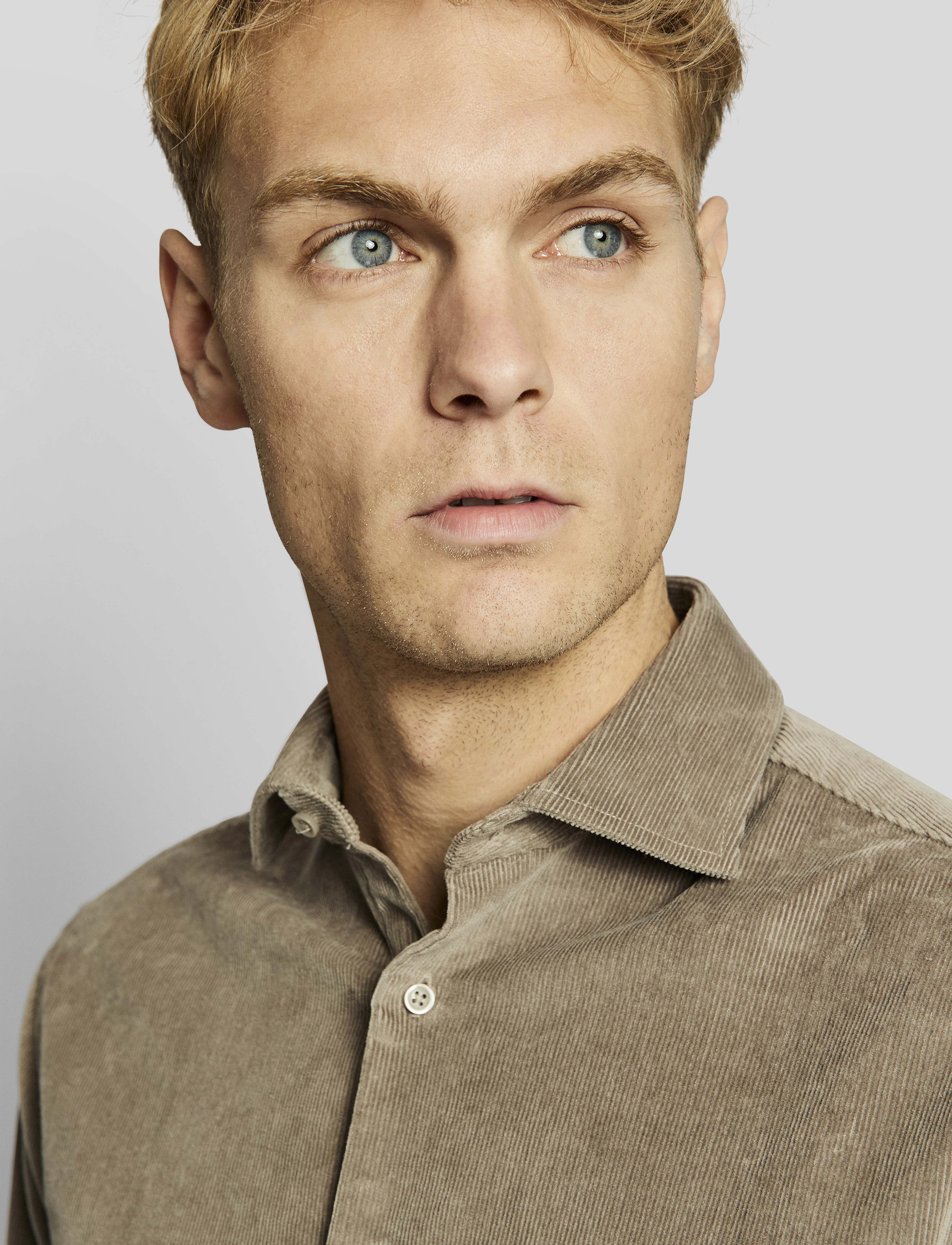 Bruun & Stengade - BS Kongsberg casual slim fit shirt - mud - 5