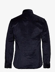 Bruun & Stengade - BS Kongsberg casual slim fit shirt - vakosamettipaidat - navy - 1