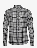 BS Trondheim casual slim fit shirt - GREY
