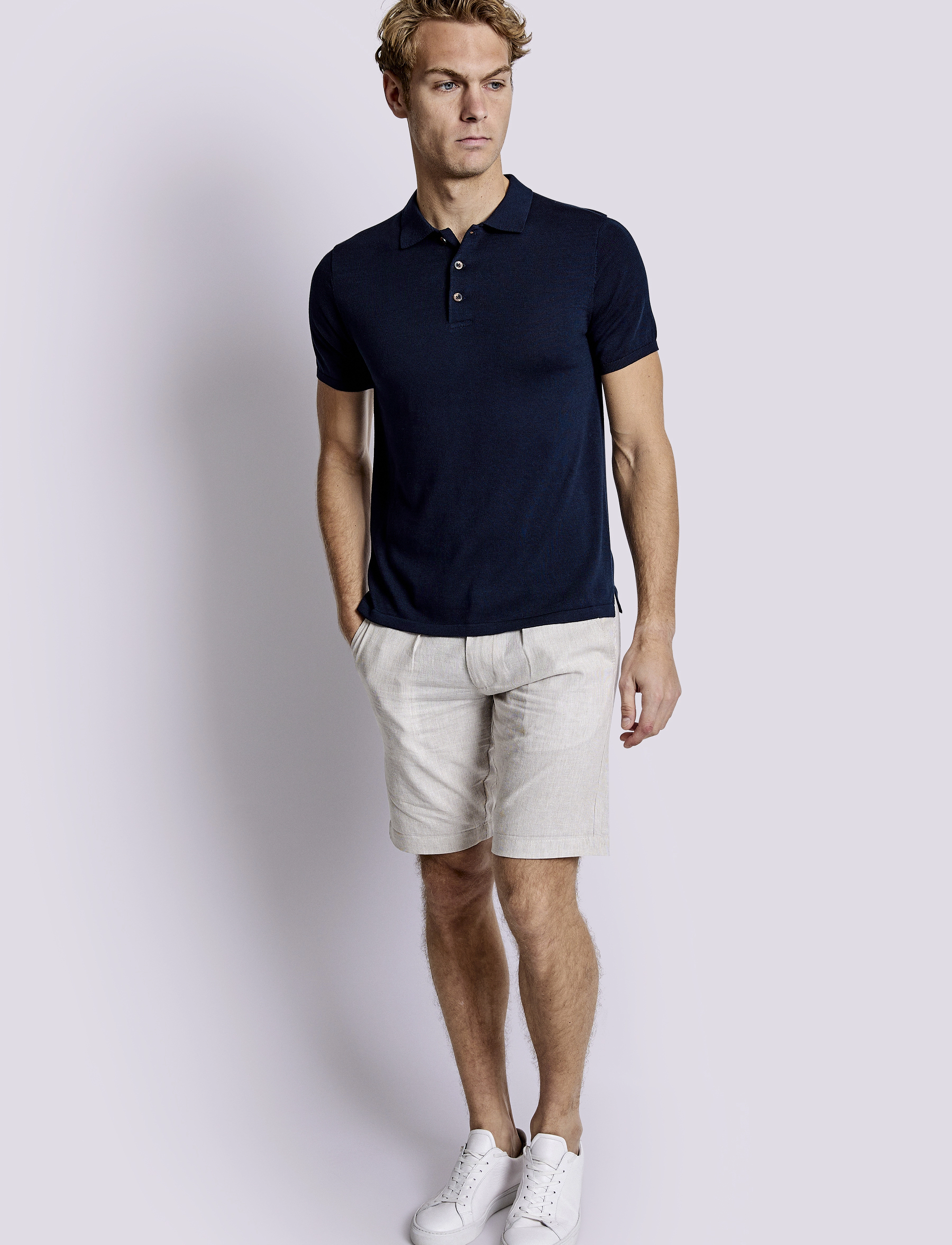 Bruun & Stengade - BS Ramon Regular Fit Polo Shirt - navy - 2