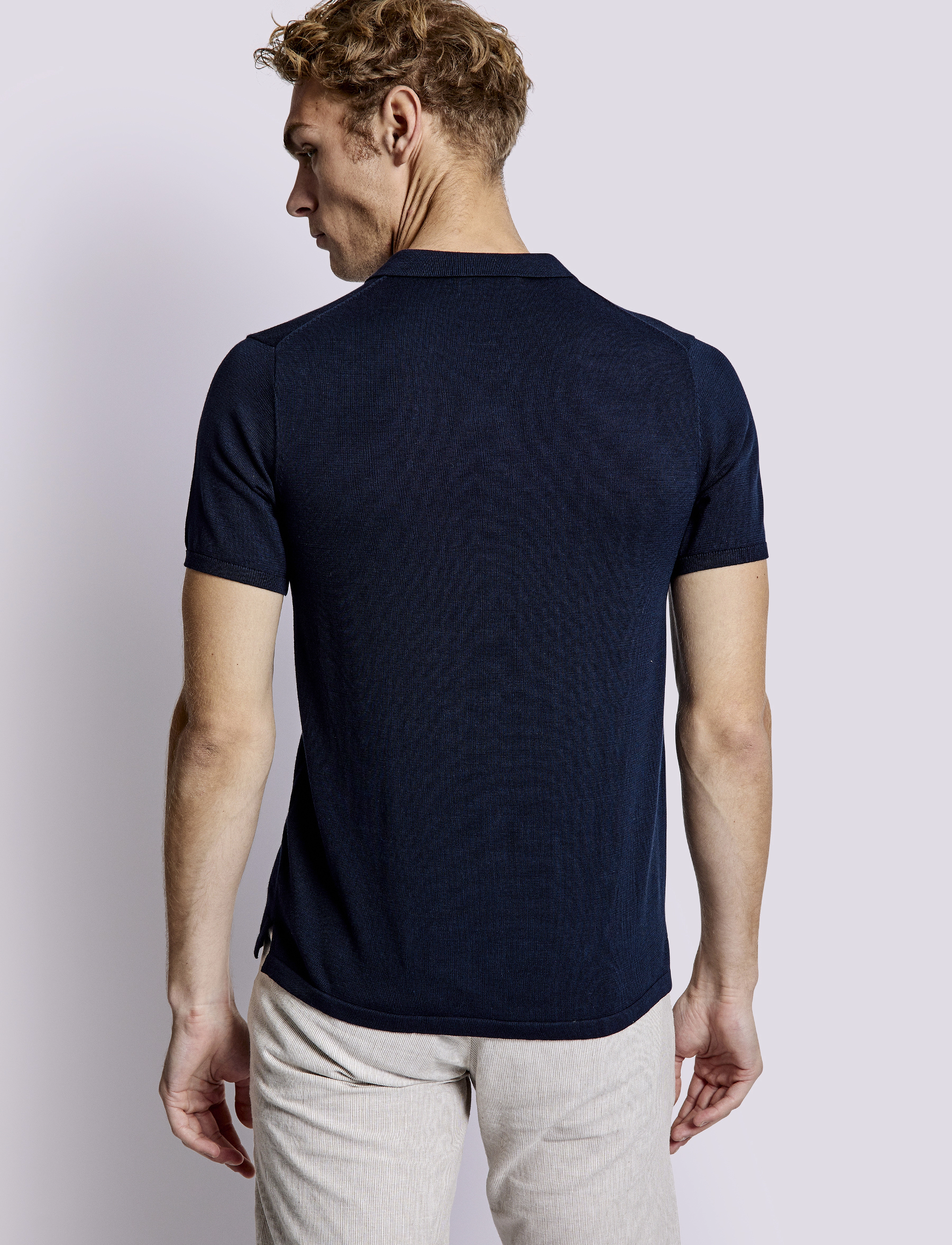 Bruun & Stengade - BS Ramon Regular Fit Polo Shirt - navy - 4