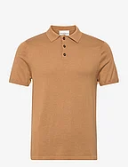 BS Ramon Regular Fit Polo Shirt - TAN