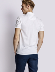 Bruun & Stengade - BS Natesan Regular Fit Polo Shirt - lyhythihaiset - white - 4