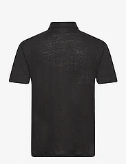 Bruun & Stengade - BS Akter Regular Fit Polo Shirt - short-sleeved polos - black - 1